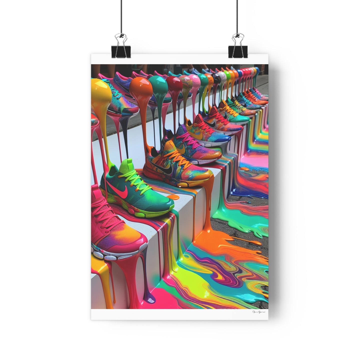 Giclée Art Print - Sneaker Fun - Vivienne Grace