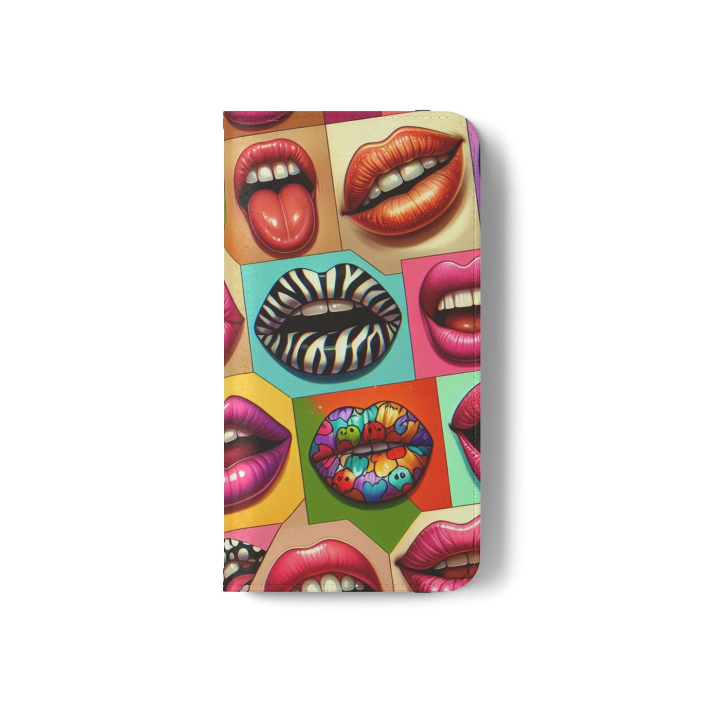IPhone - Flip Case - LIPS - Vivienne Grace