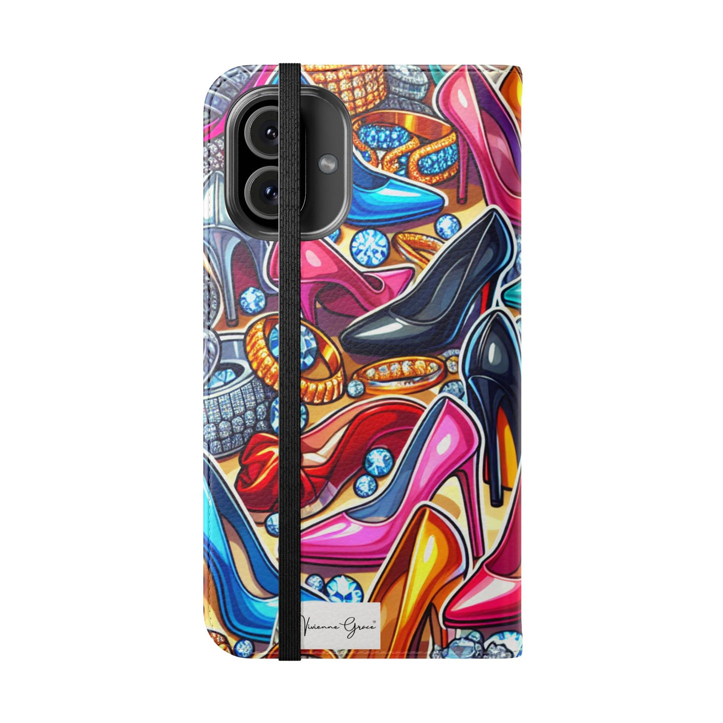 IPhone - Flip Case - STILETTO HEELS - Vivienne Grace