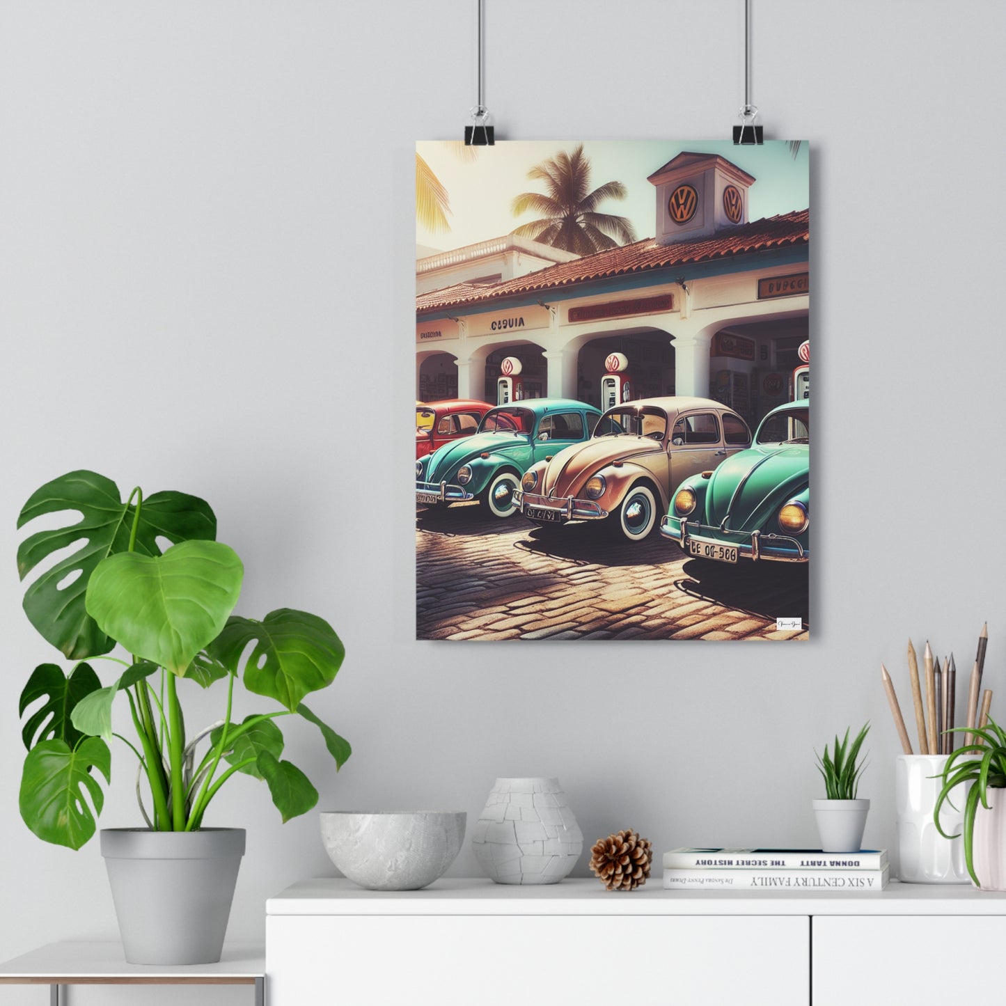 Giclée Art Print - VW BUG - Vivienne Grace