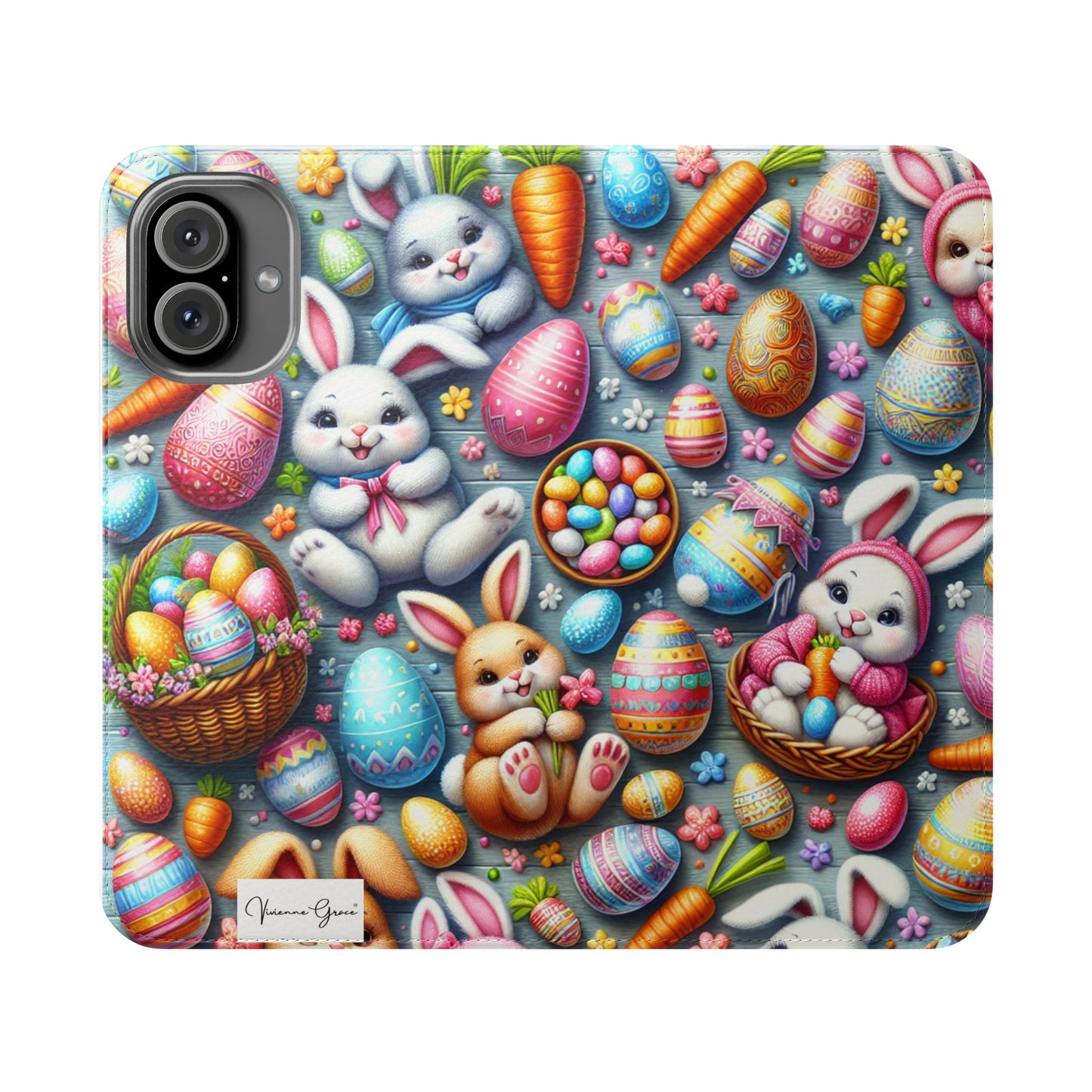 IPhone - Flip Case - BABY BUNNIES