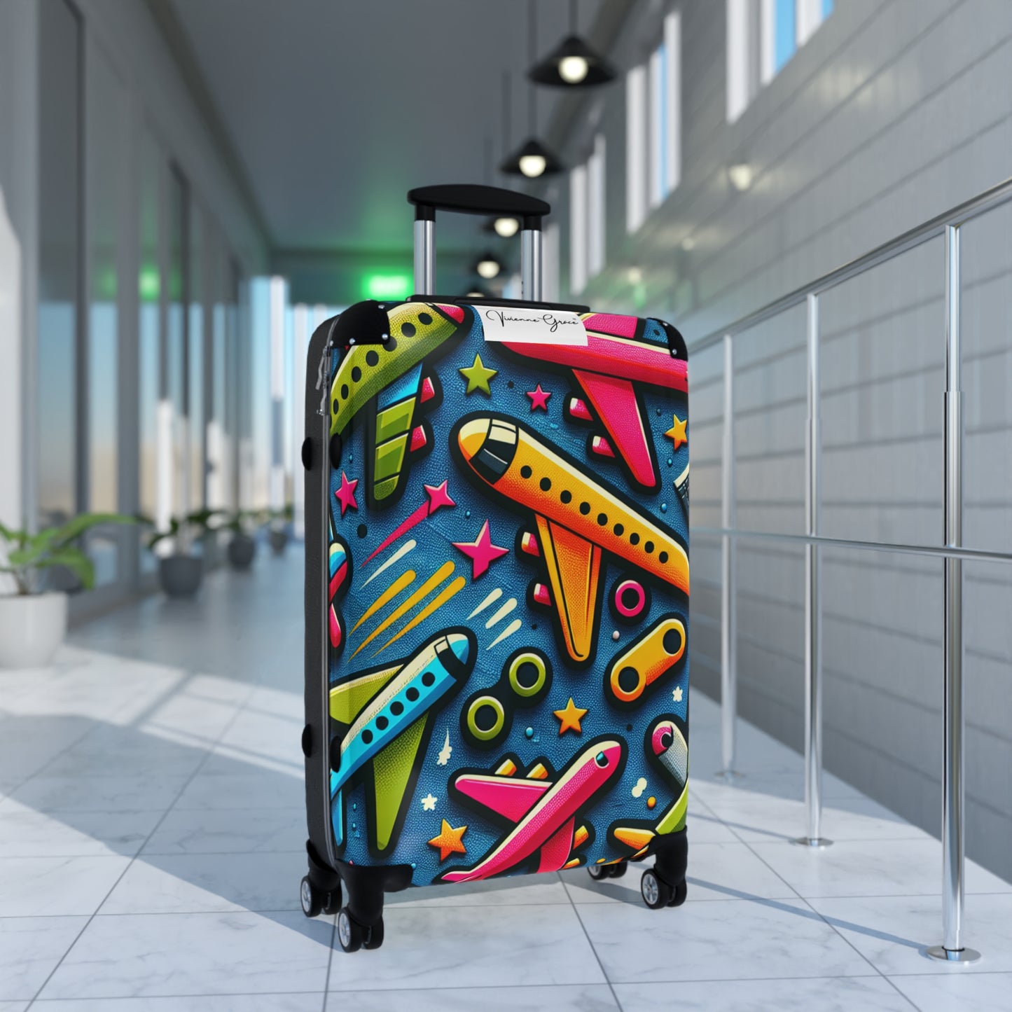 Suitcase - AIRPLANES - Vivienne Grace