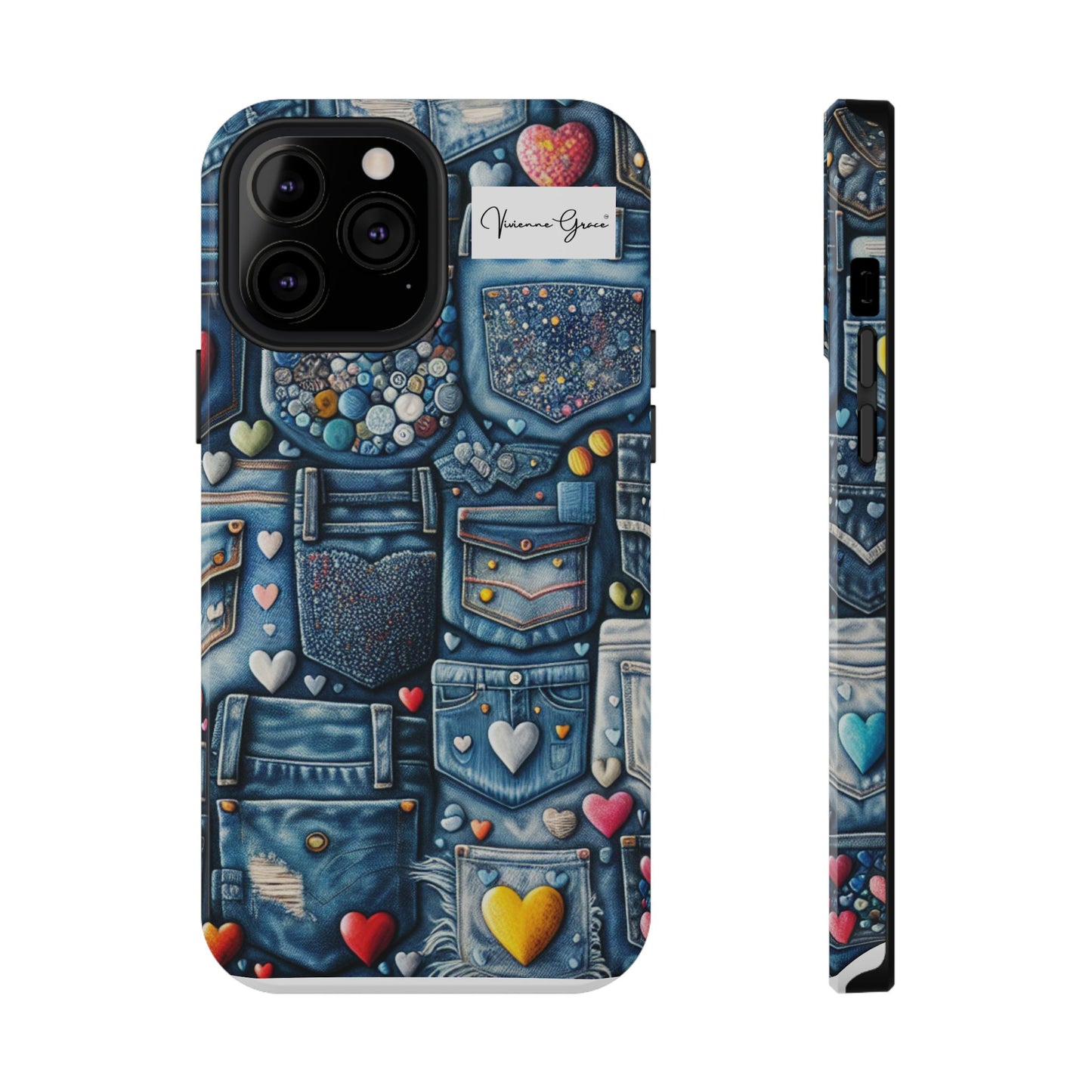 IPhone - Impact-Resistant Case - BLUE JEANS