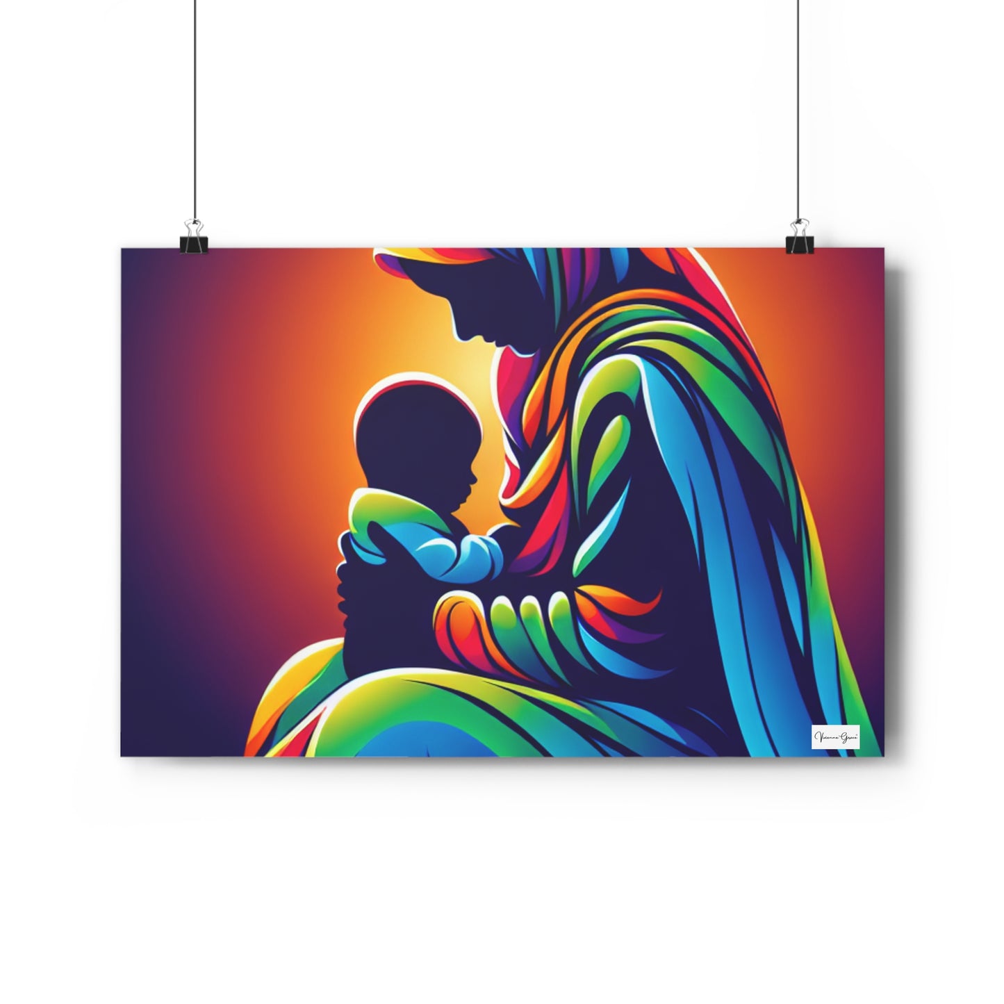 Giclée Art Print - Loving Mother - Vivienne Grace