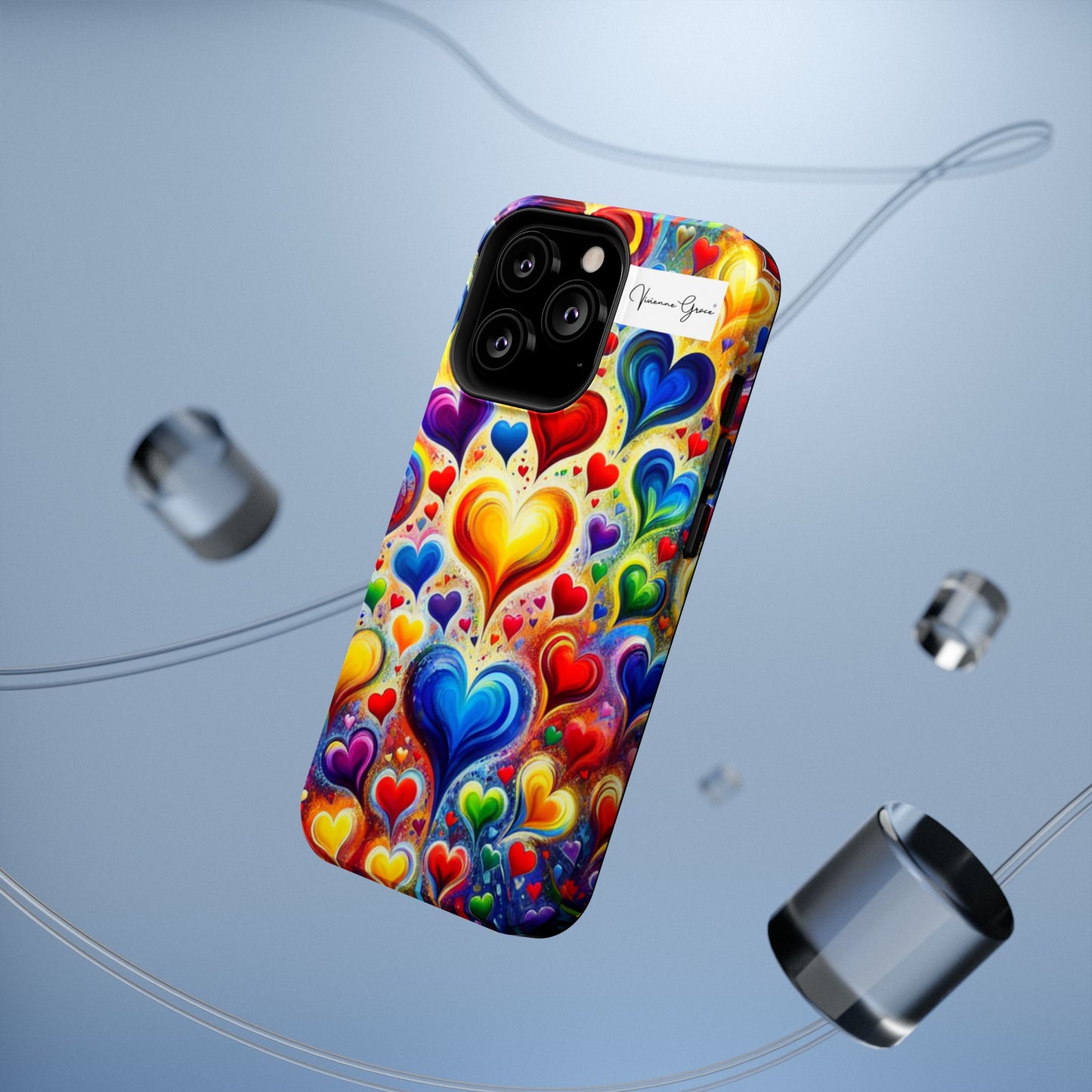 IPhone - Impact-Resistant Case - BRIGHT HEARTS - Vivienne Grace