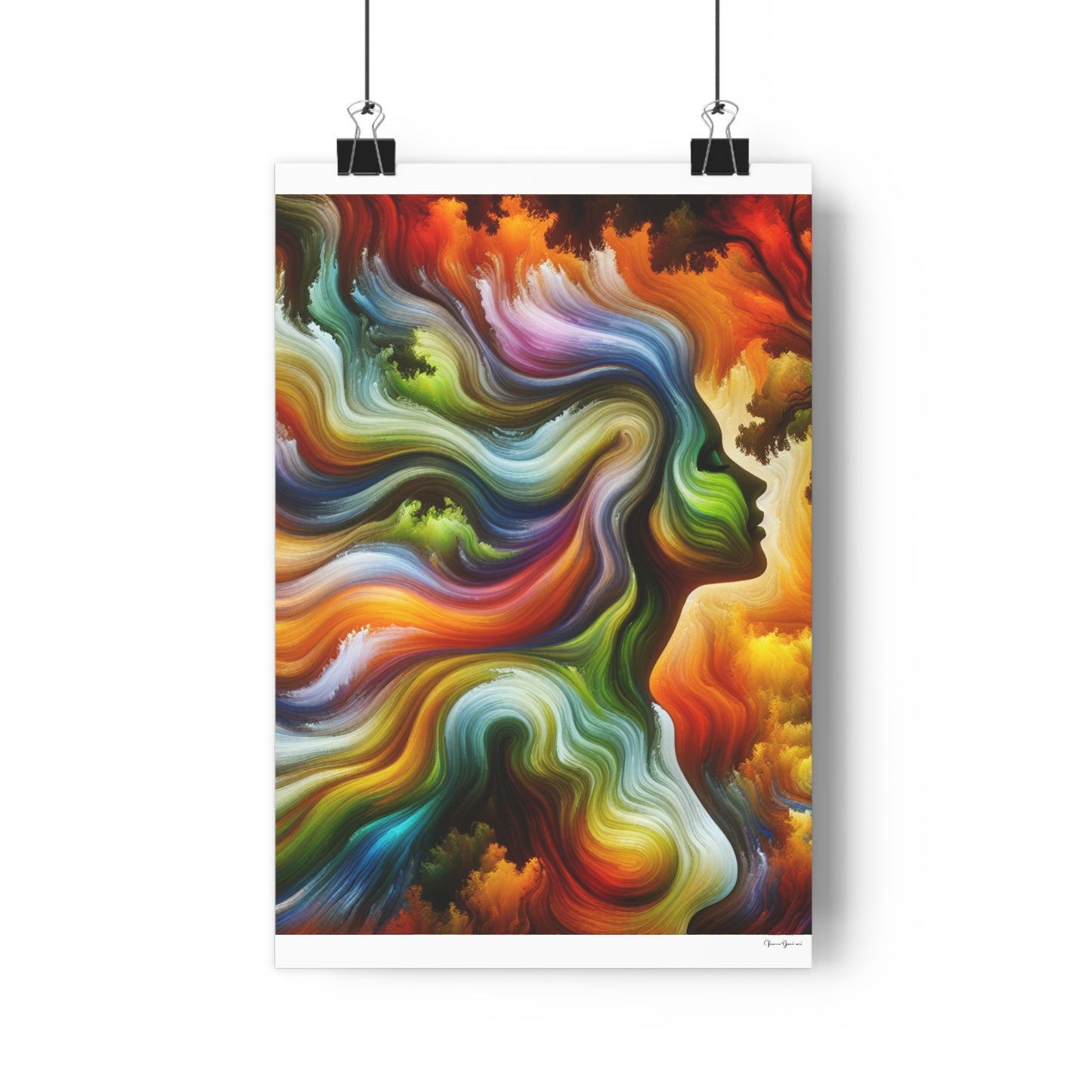 Giclée Art Print - Into The Wind - Vivienne Grace