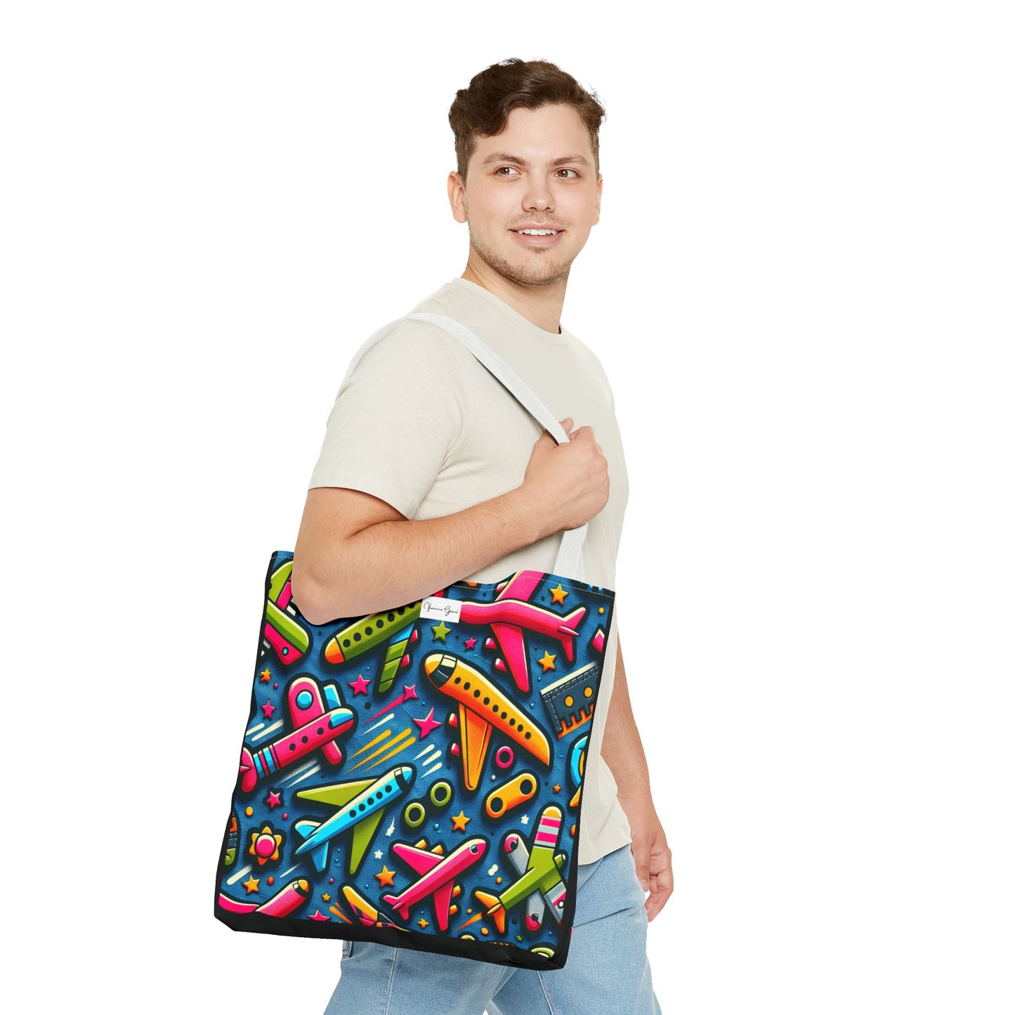 Tote Bag - AIRPLANES - Vivienne Grace