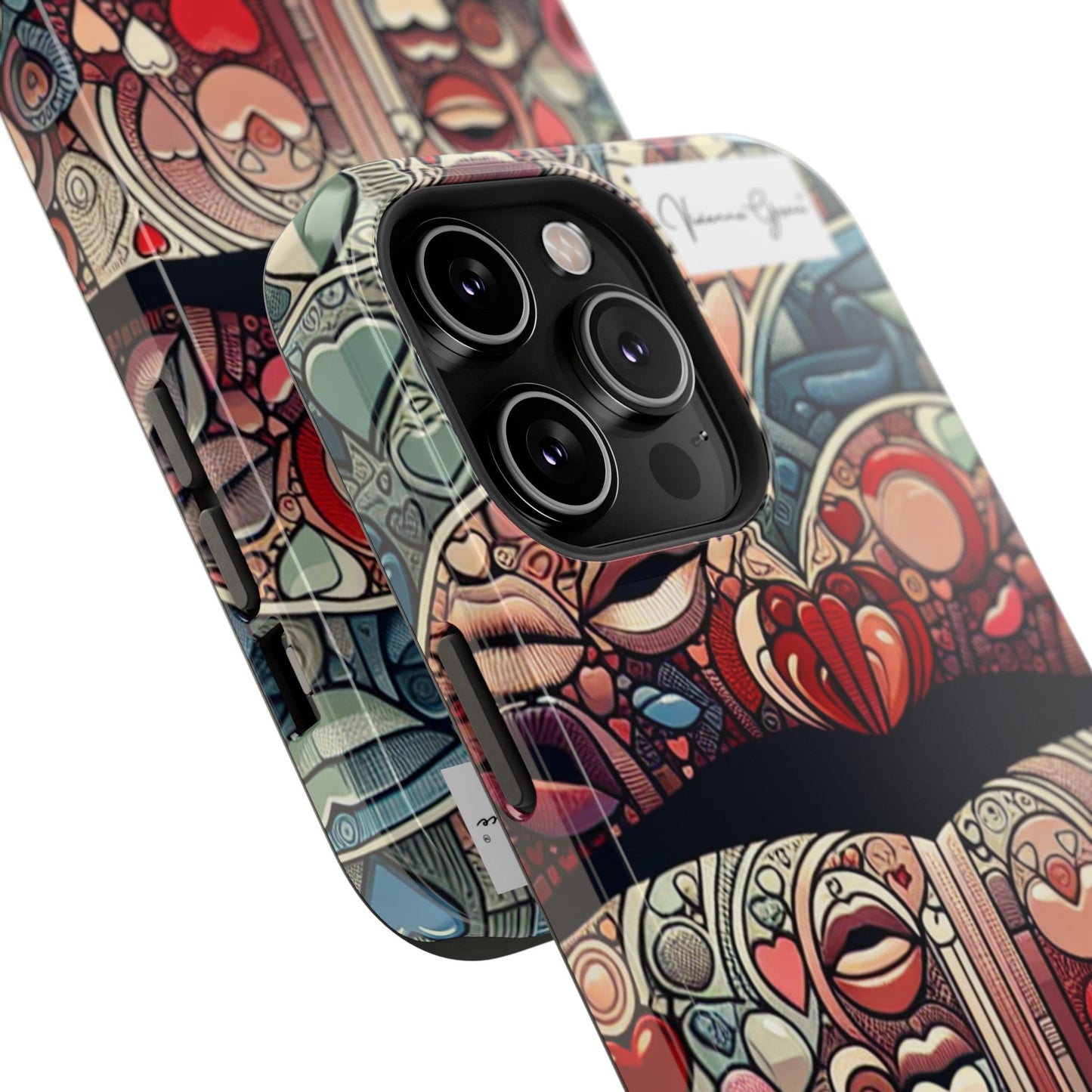 IPhone - Impact-Resistant Cases - BLUE LIPS - Vivienne Grace