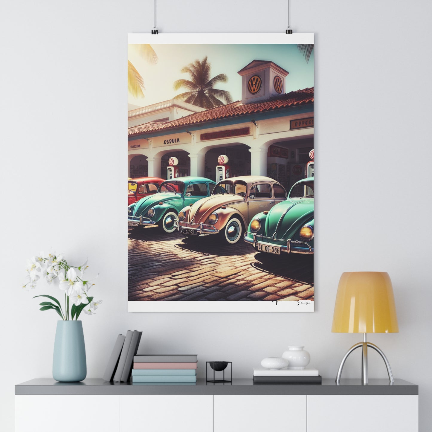 Giclée Art Print - VW BUG - Vivienne Grace