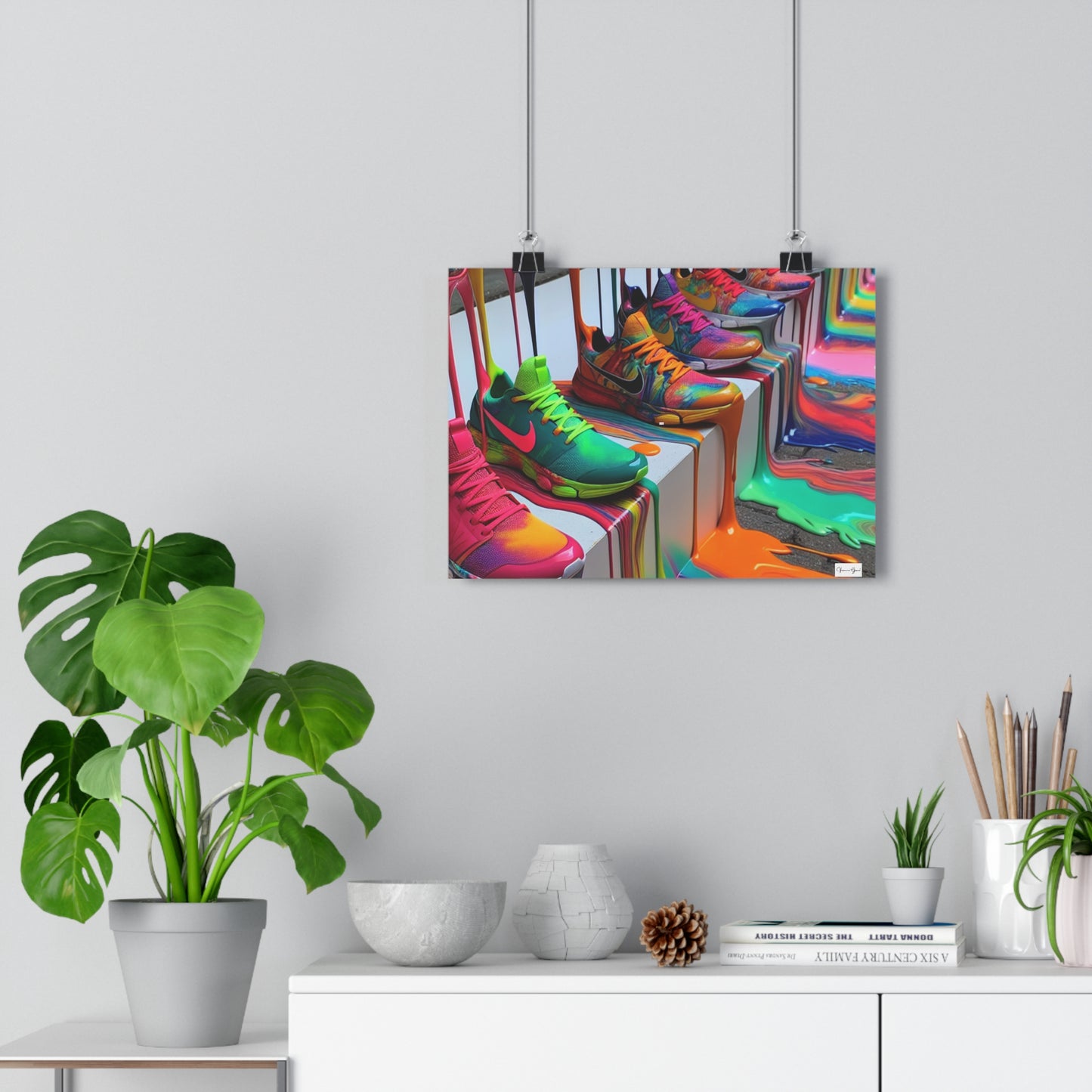 Giclée Art Print - Sneaker Fun - Vivienne Grace