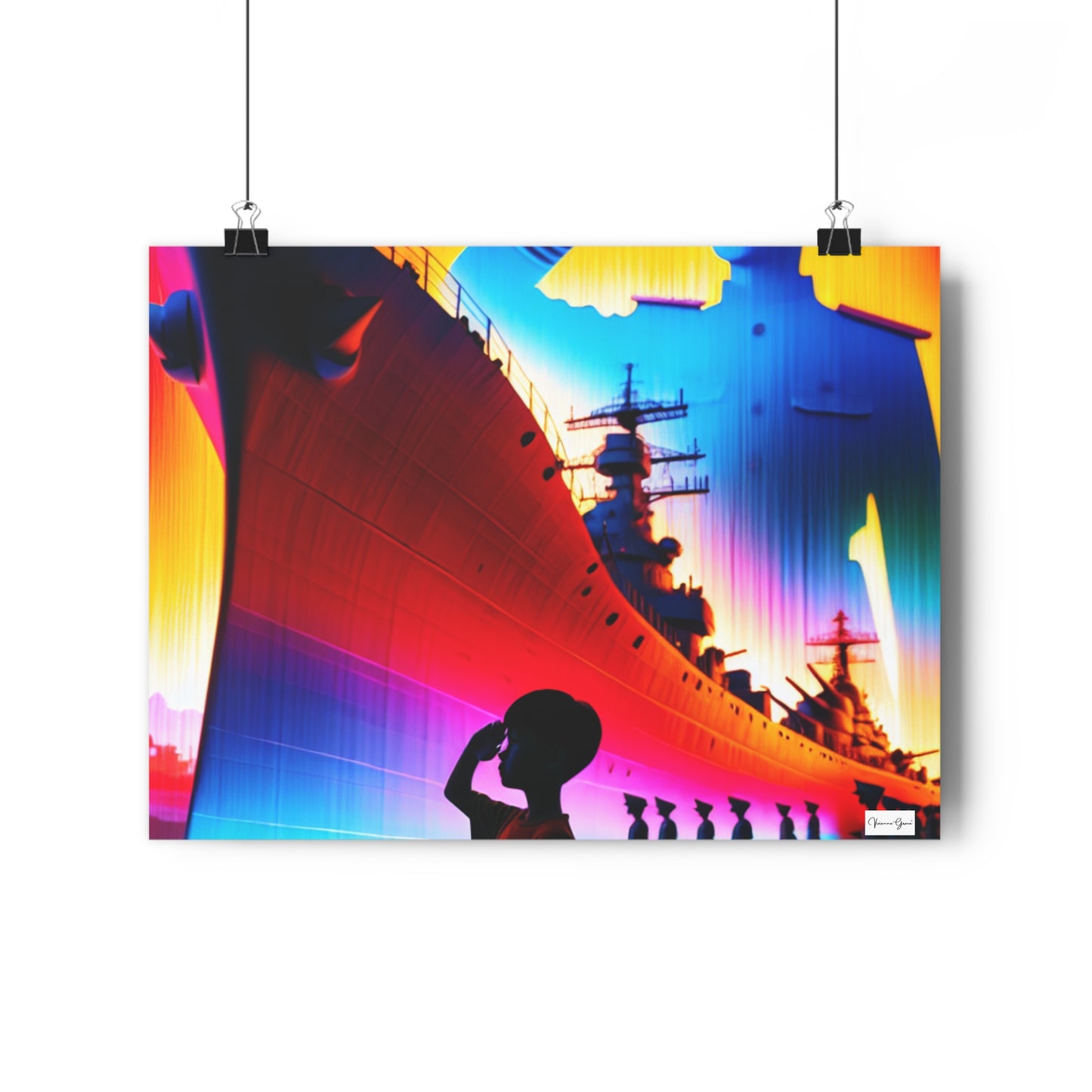 Giclée Art Print - Salute - Vivienne Grace