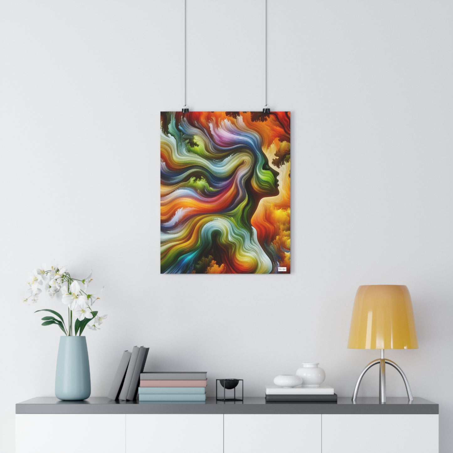 Giclée Art Print - Into The Wind - Vivienne Grace