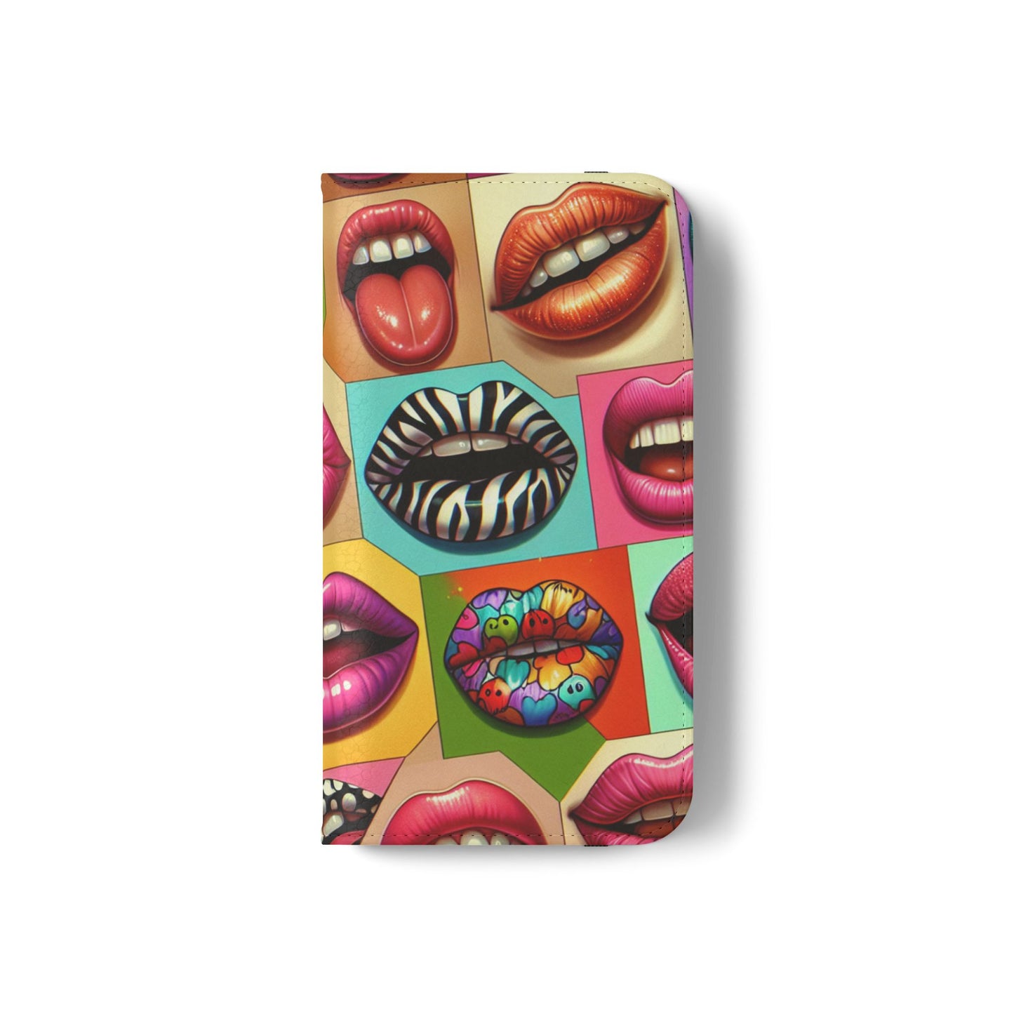 IPhone - Flip Case - LIPS - Vivienne Grace