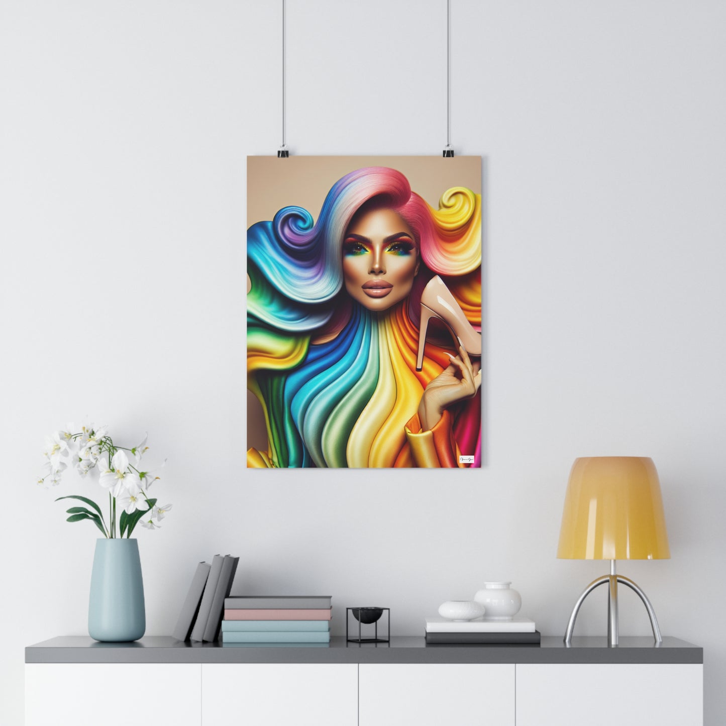 Giclée Art Print - Glamorous - Vivienne Grace