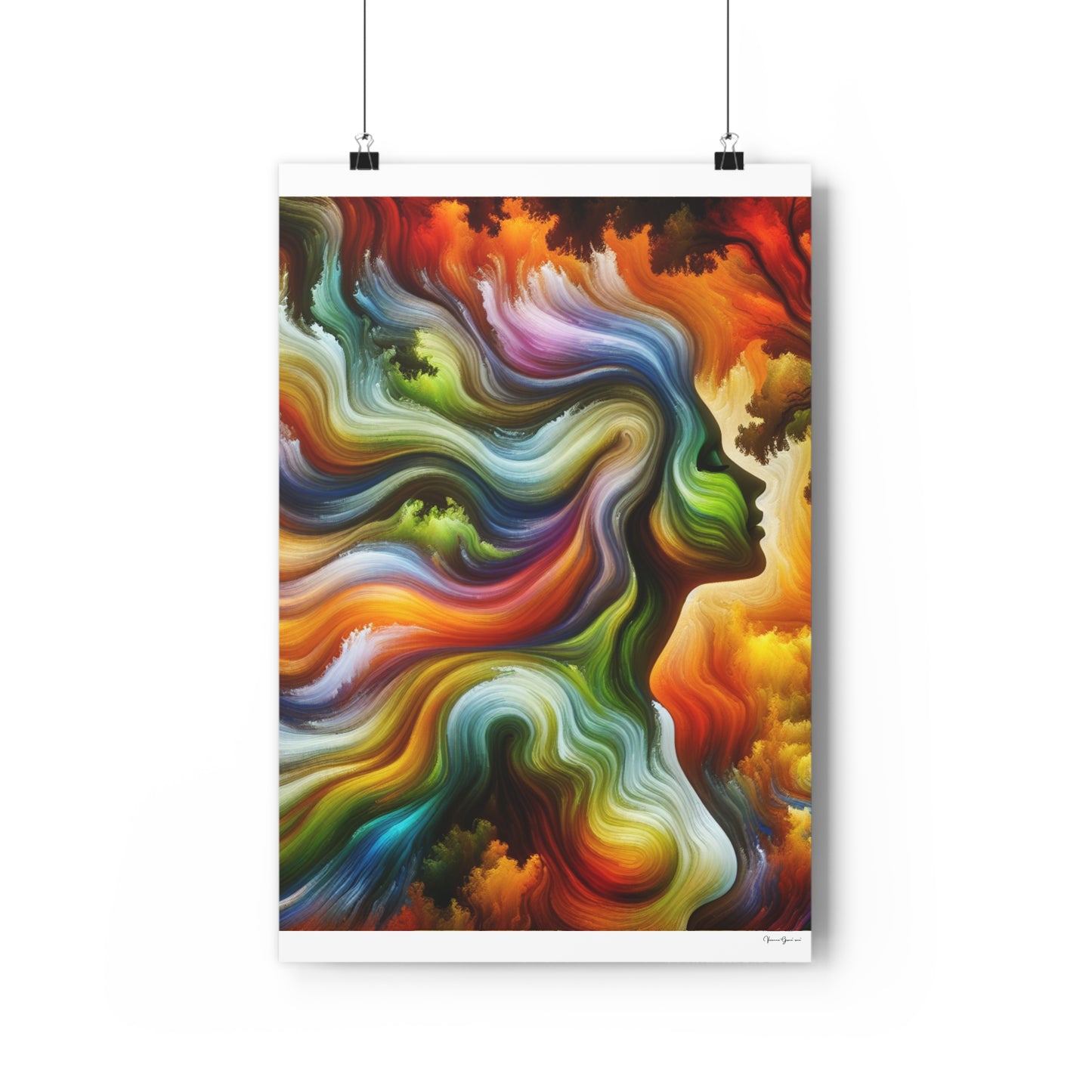 Giclée Art Print - Into The Wind - Vivienne Grace