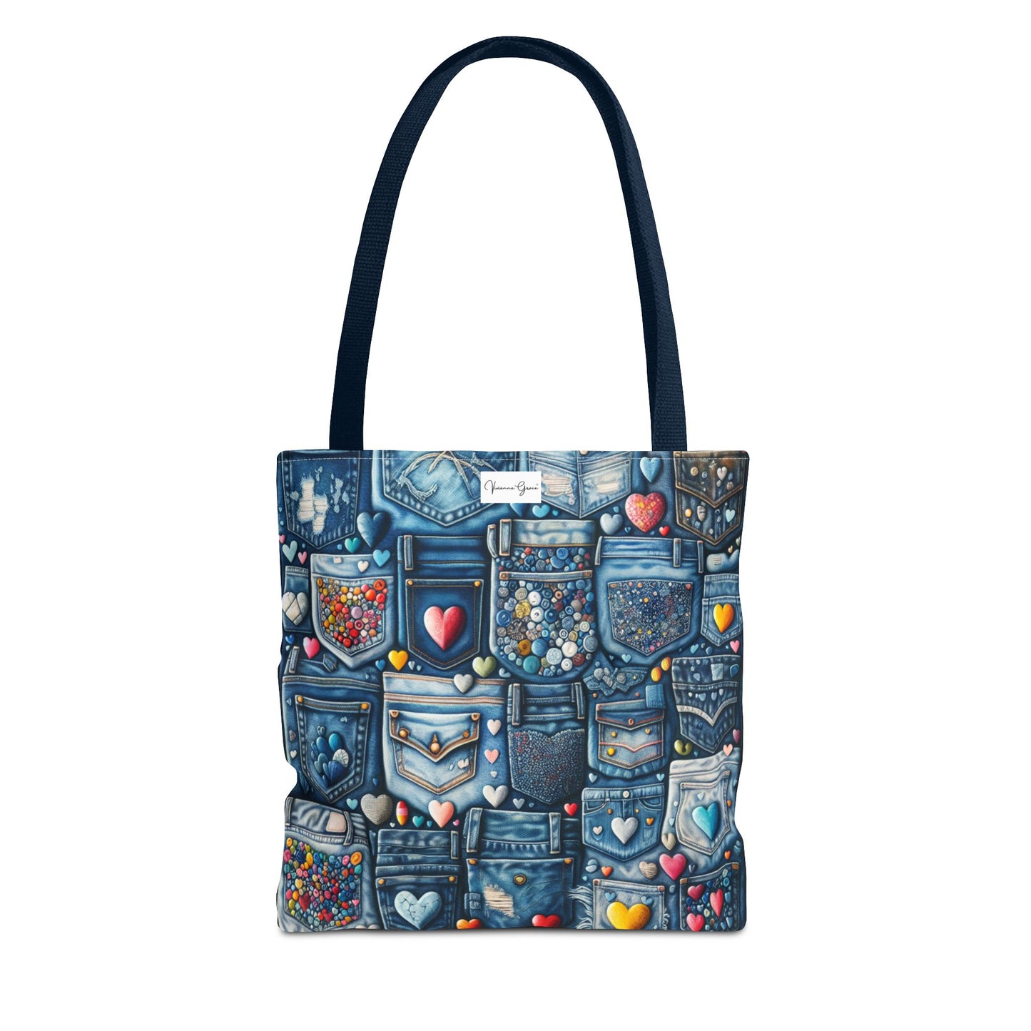 Tote Bag - BLUE JEANS - Vivienne Grace