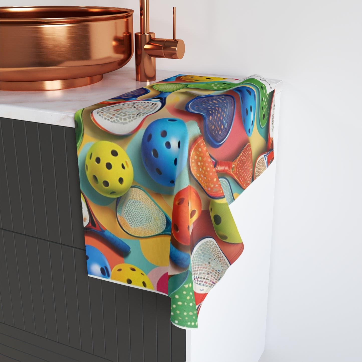 Chic Hand Towel - PICKLEBALL FUN - Vivienne Grace