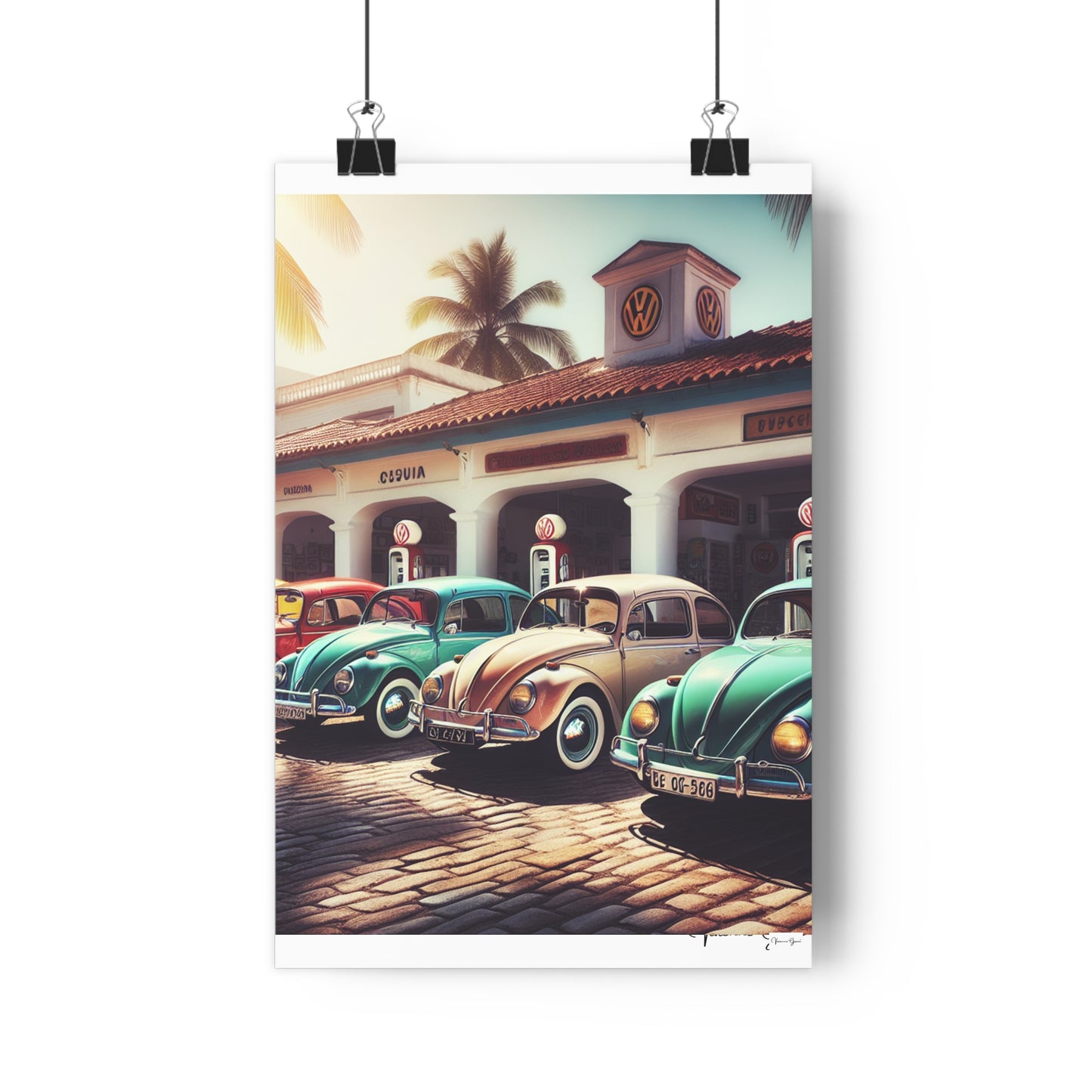 Giclée Art Print - VW BUG - Vivienne Grace
