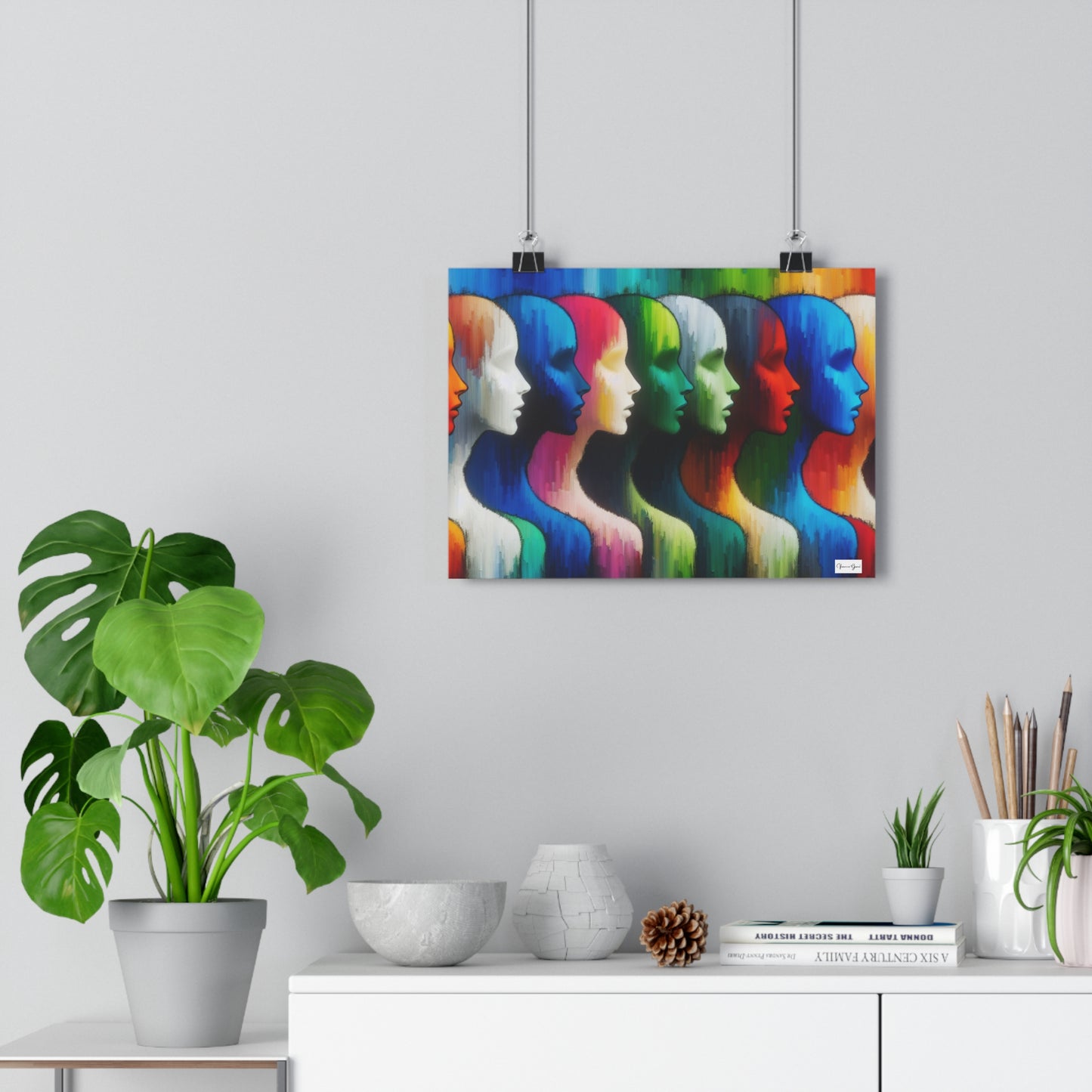 Giclée Art Print - Silhouette Beauty - Vivienne Grace