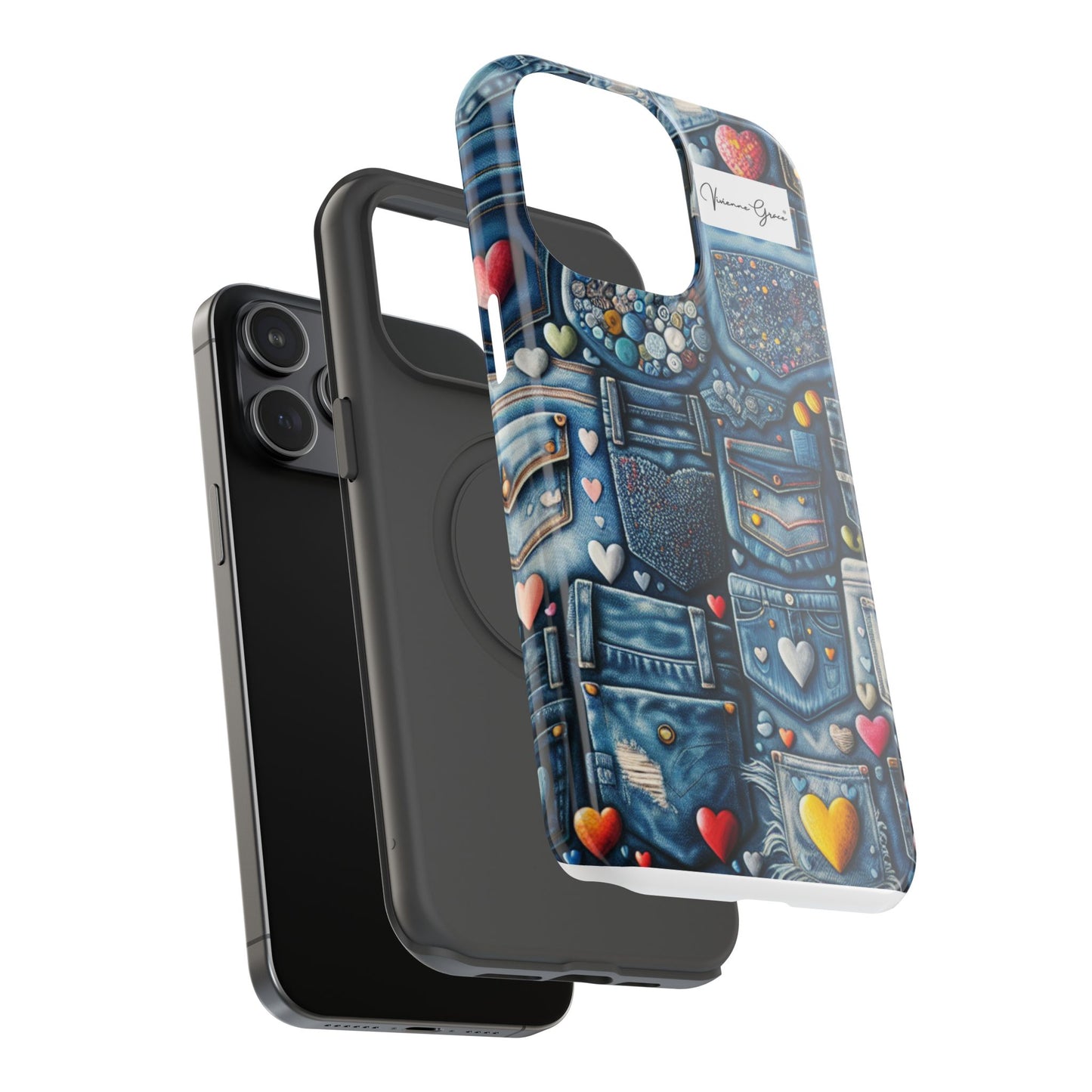 IPhone - Impact-Resistant Case - BLUE JEANS