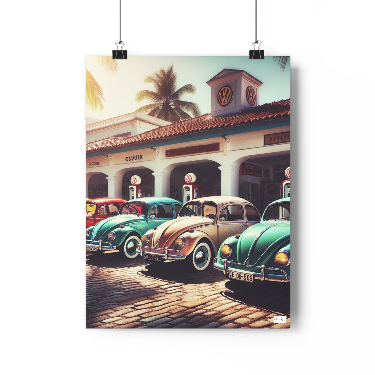 Giclée Art Print - VW BUG - Vivienne Grace