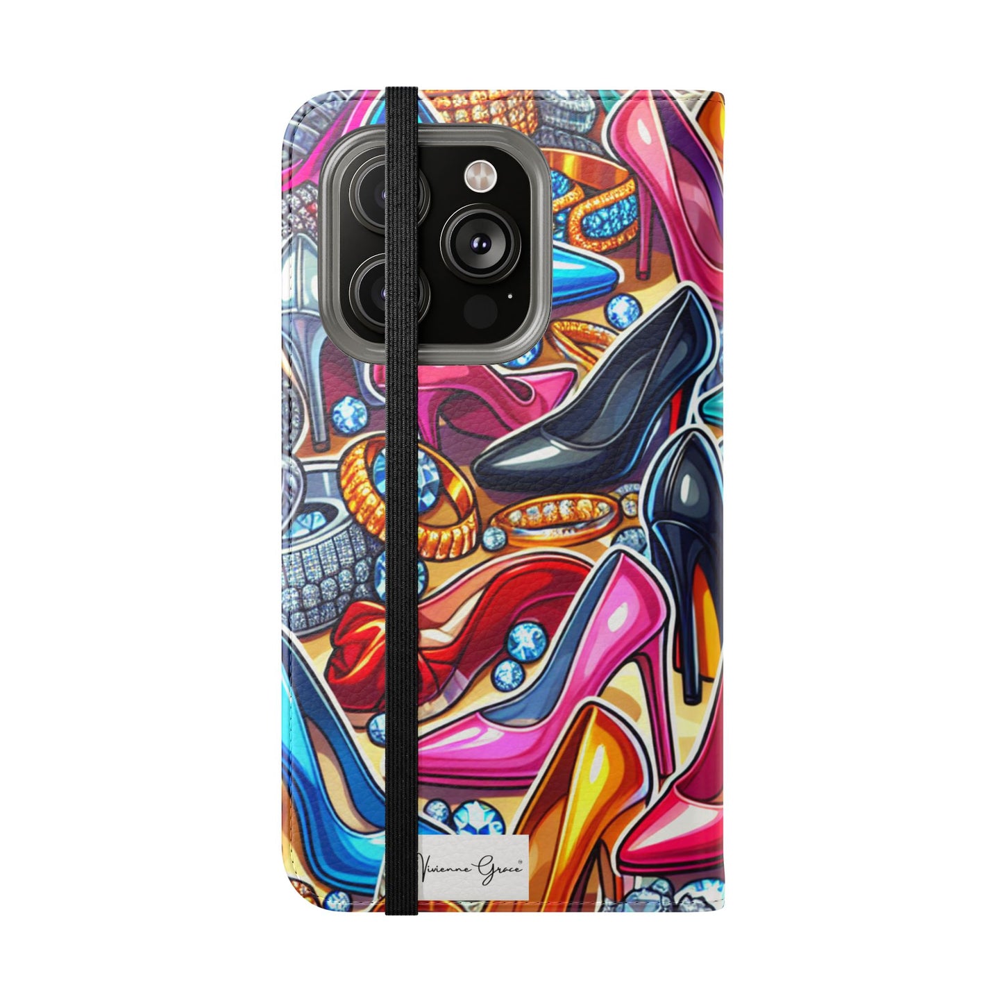 IPhone - Flip Case - STILETTO HEELS - Vivienne Grace