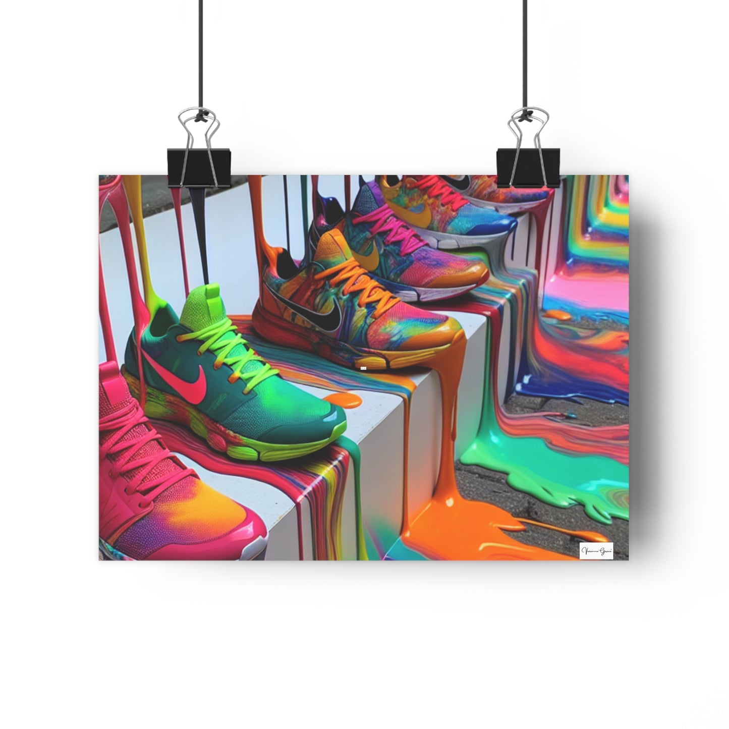 Giclée Art Print - Sneaker Fun - Vivienne Grace