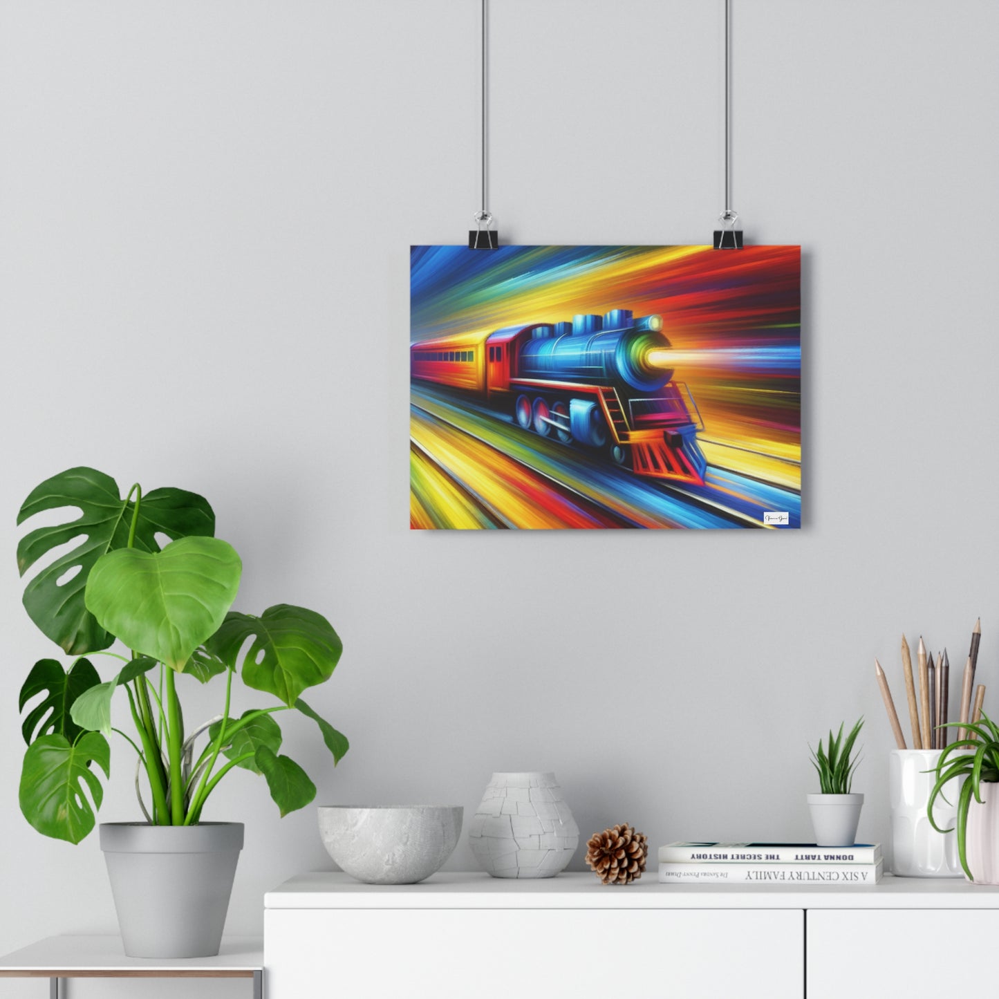 Giclée Art Print - The Train - Vivienne Grace