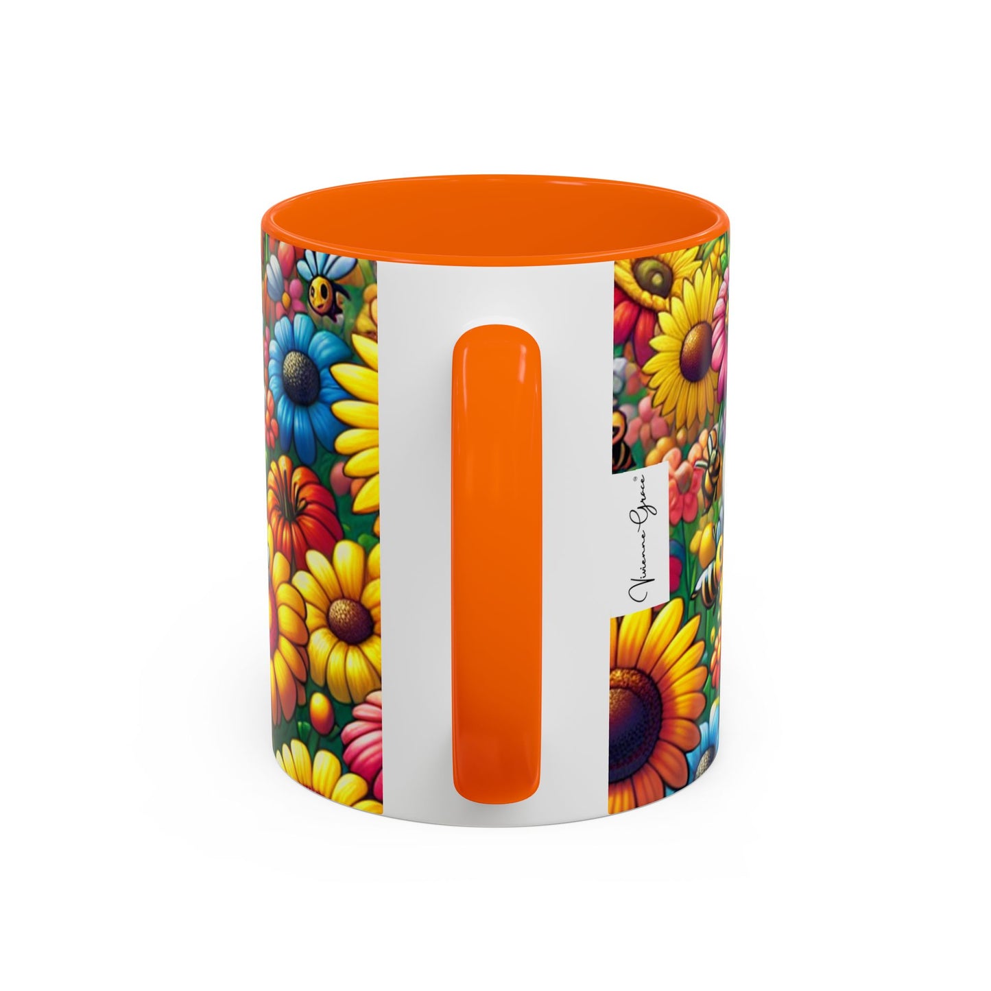 Coffee Mug - SUNFLOWERS/BEES - Vivienne Grace
