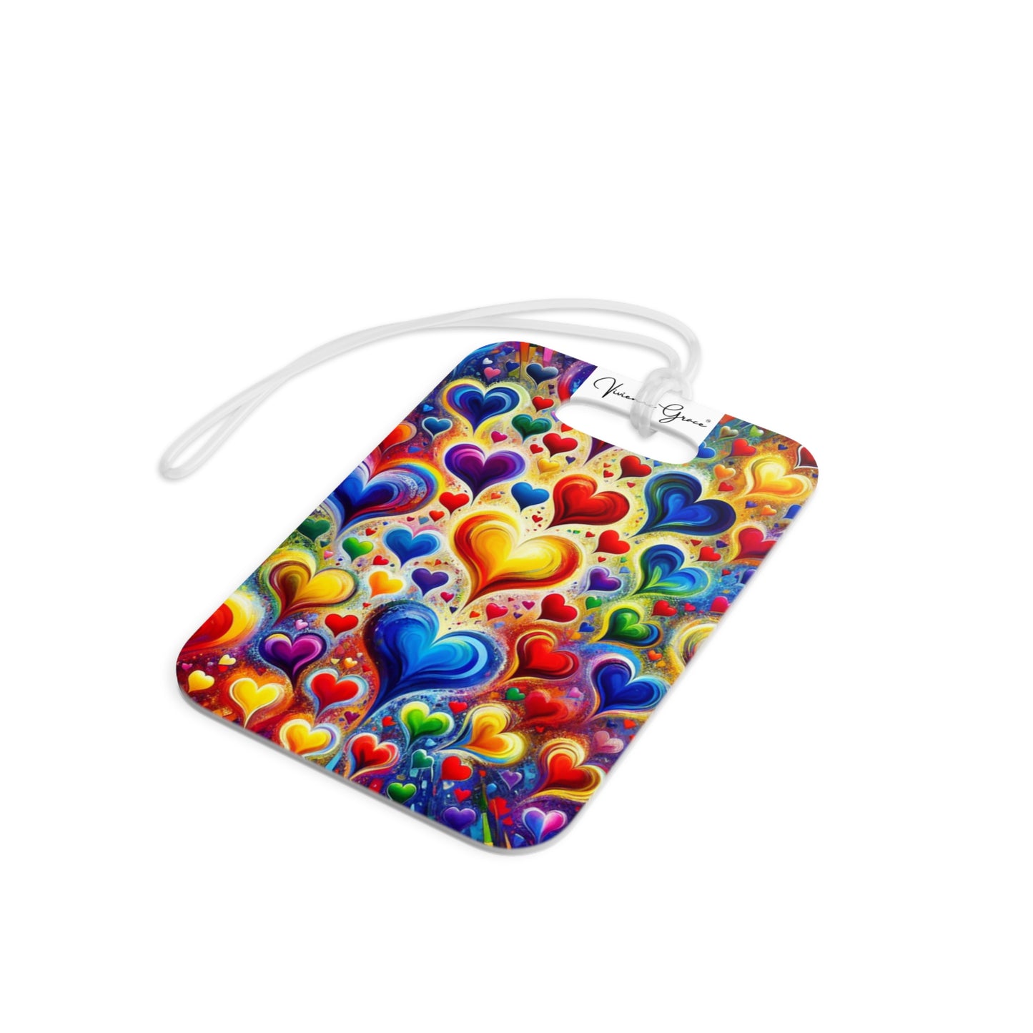 Luggage Tag - BIG HEARTS - Vivienne Grace