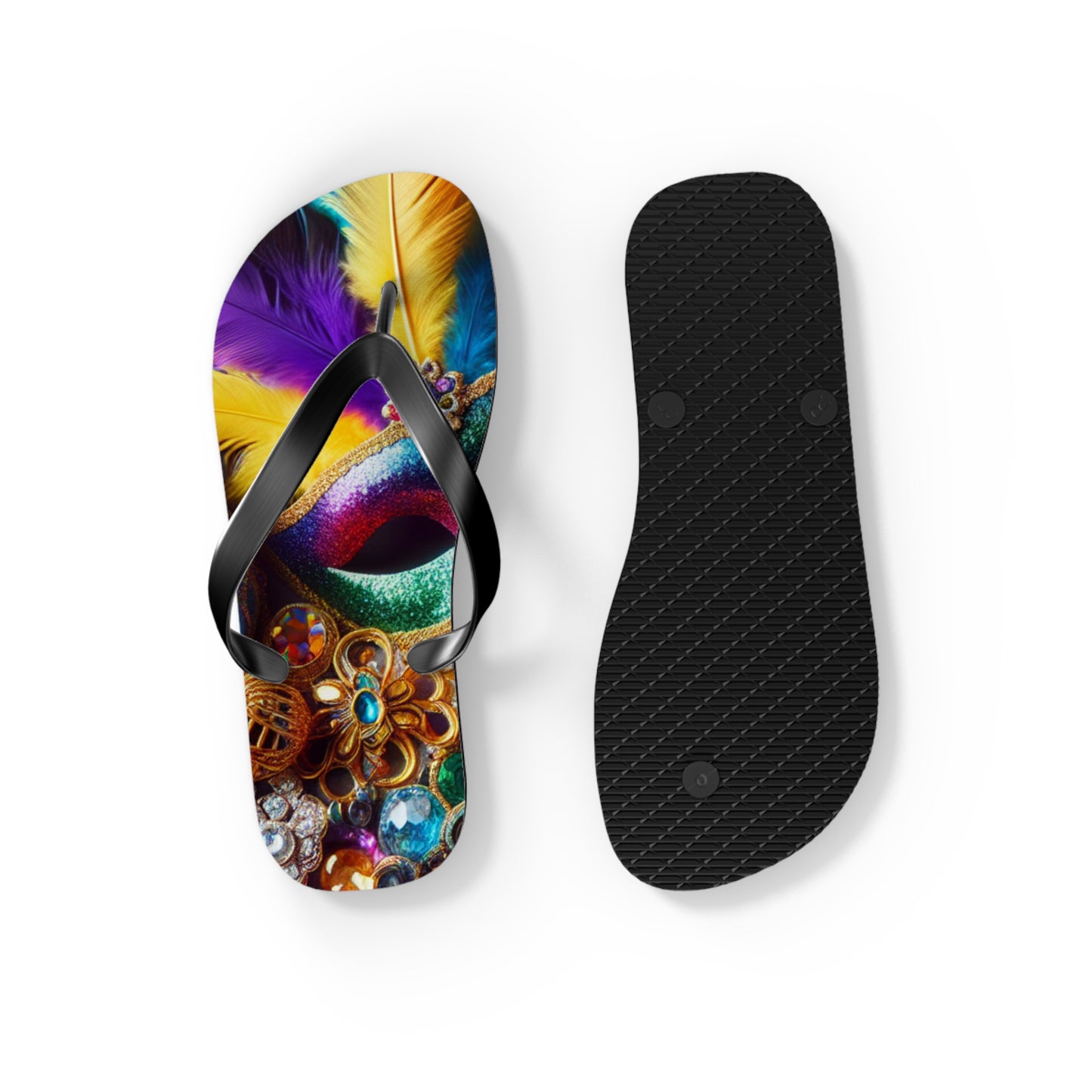 Flip Flops - MARDI GRAS - Vivienne Grace