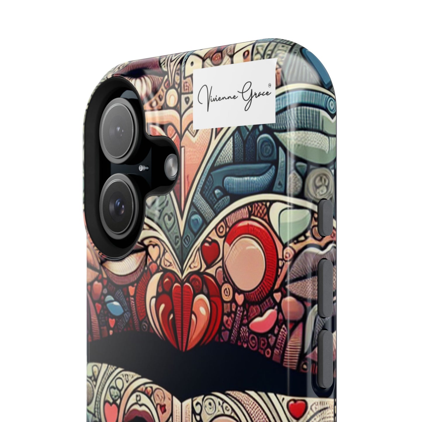 IPhone - Impact-Resistant Cases - BLUE LIPS - Vivienne Grace