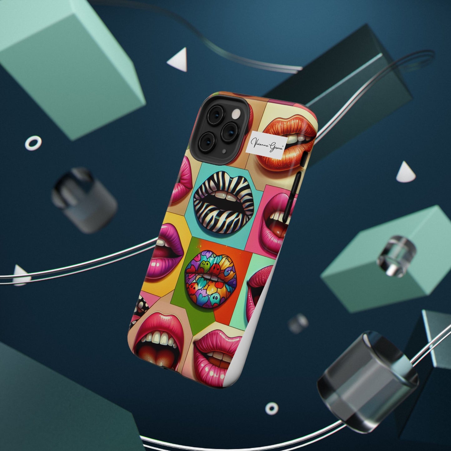 IPhone - Impact-Resistant Case - LIPS - Vivienne Grace