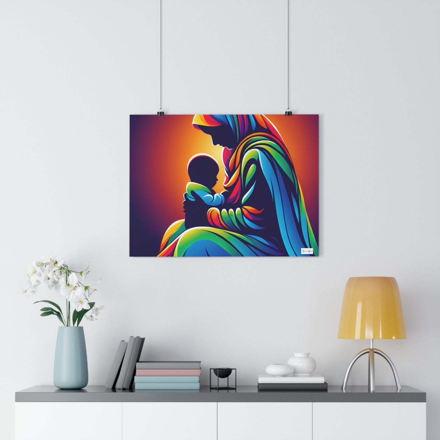 Giclée Art Print - Loving Mother - Vivienne Grace