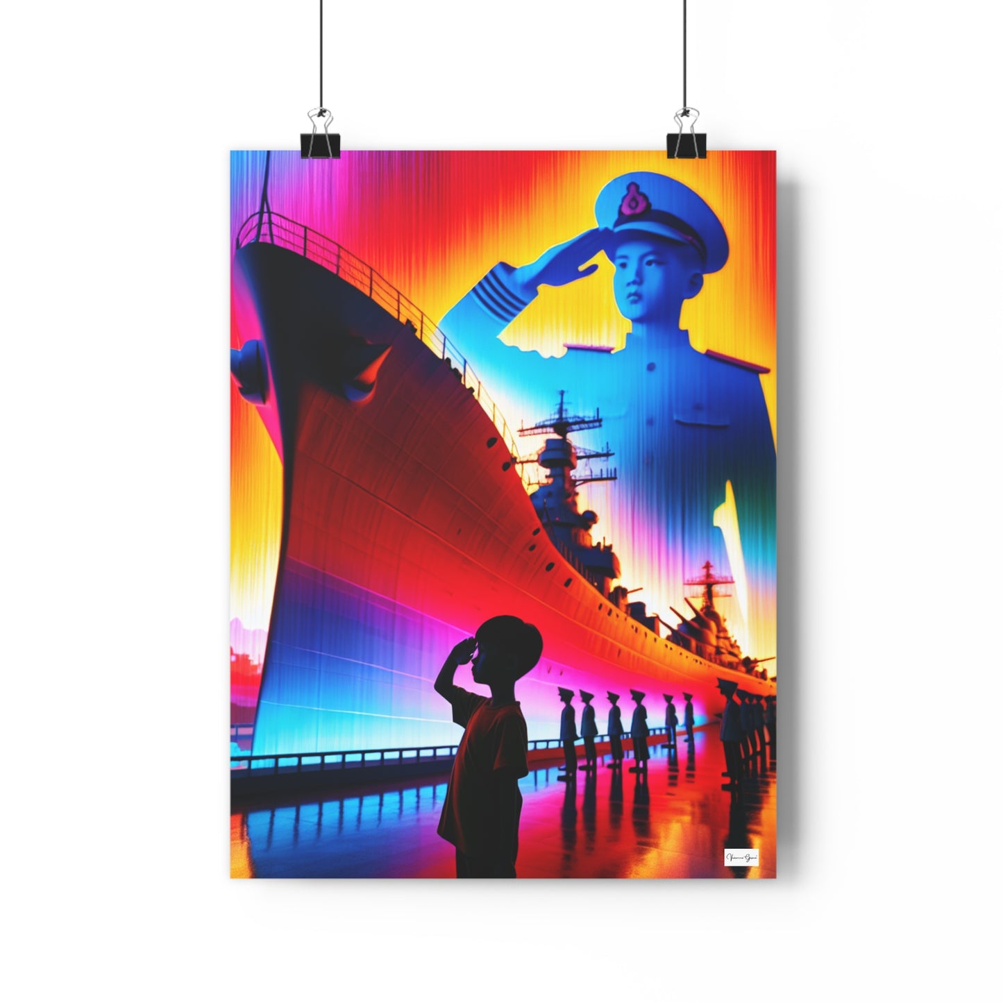 Giclée Art Print - Salute - Vivienne Grace