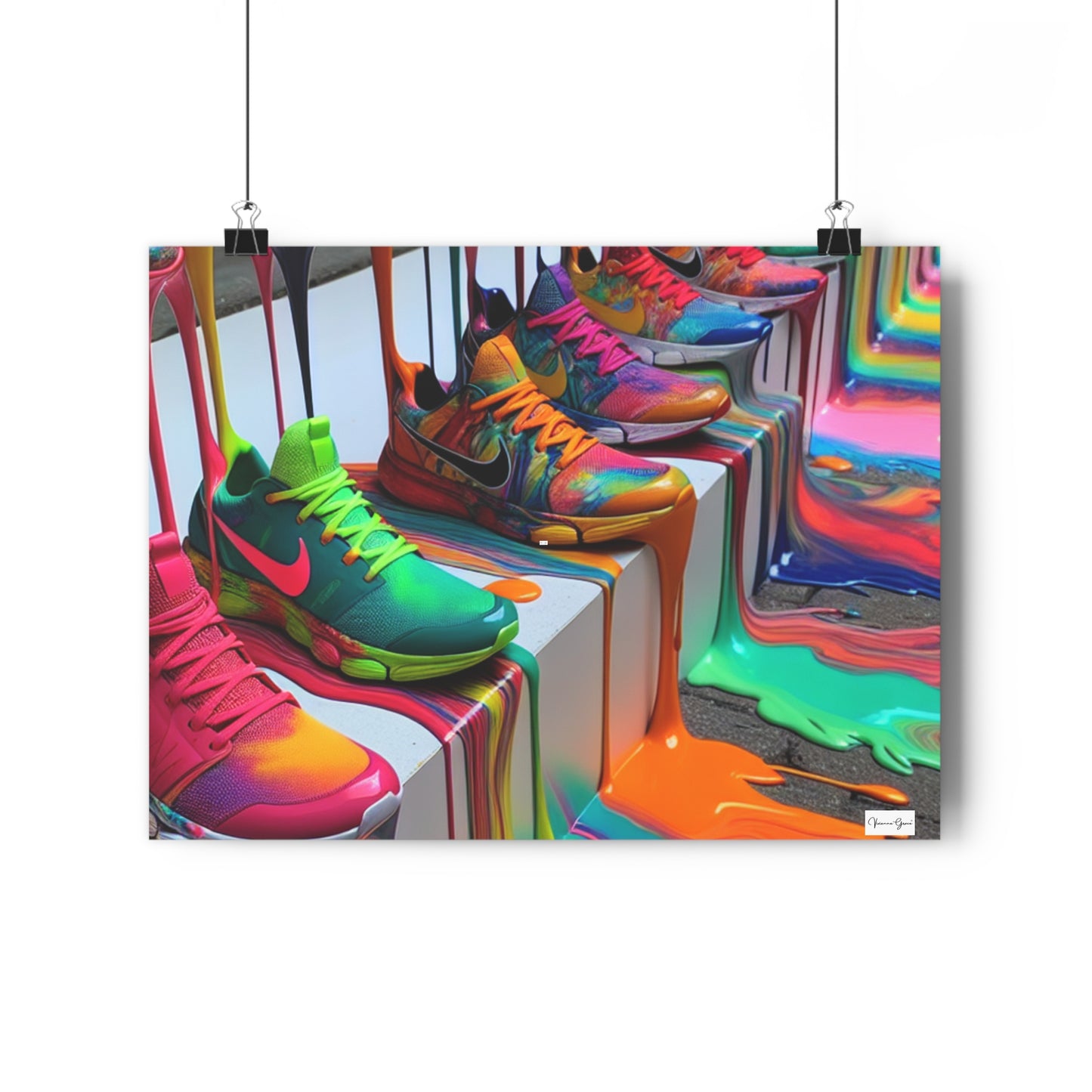 Giclée Art Print - Sneaker Fun - Vivienne Grace