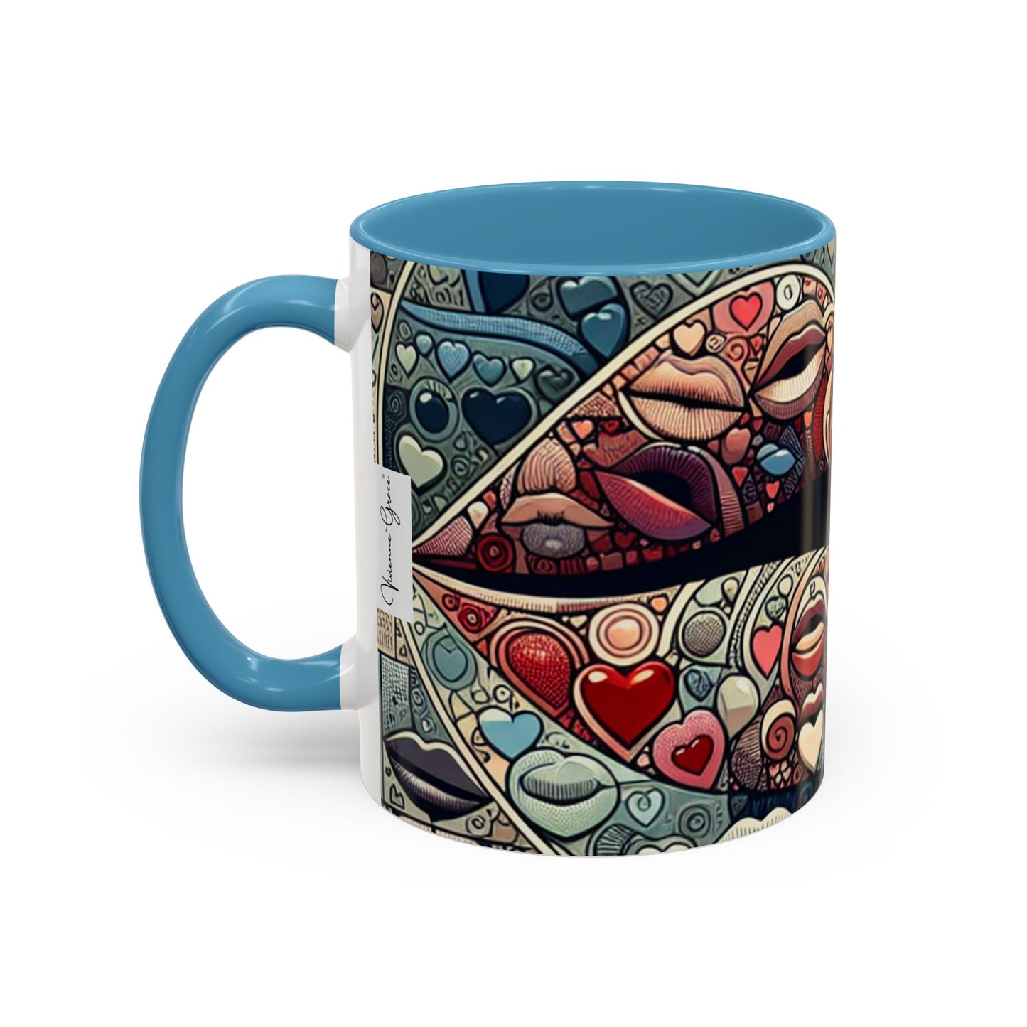 Coffee Mug - BLUE LIPS - Vivienne Grace
