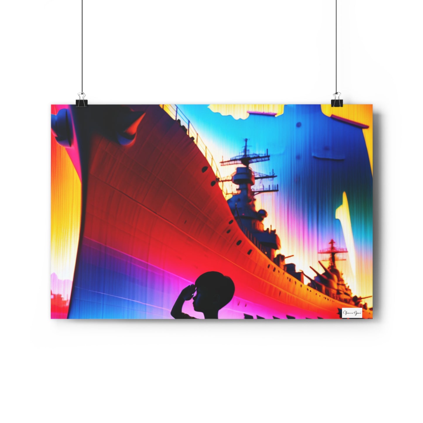 Giclée Art Print - Salute - Vivienne Grace
