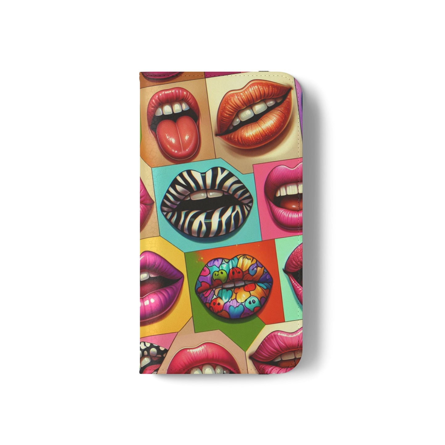 IPhone - Flip Case - LIPS - Vivienne Grace