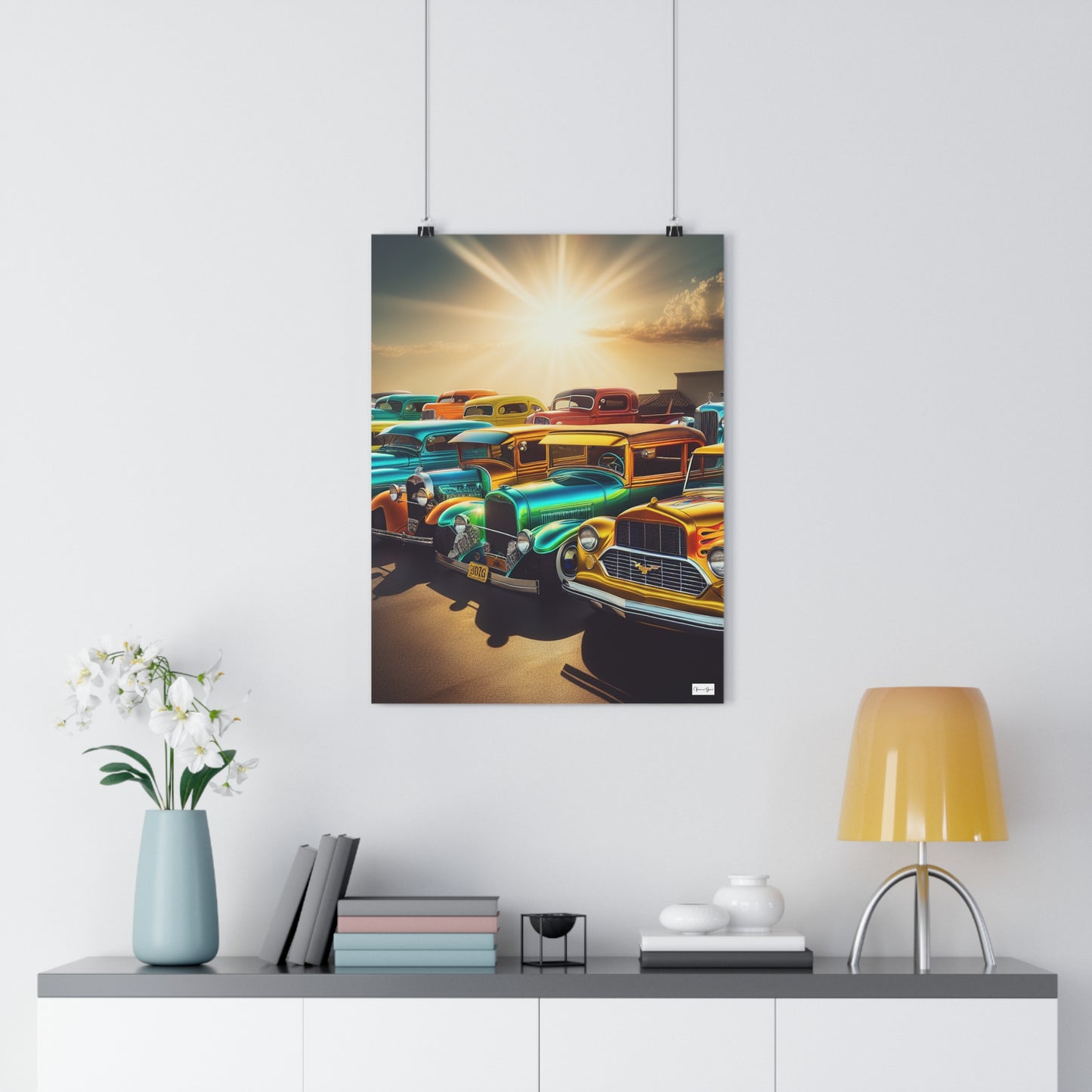 Giclée Art Print - HISTORIC CARS - Vivienne Grace