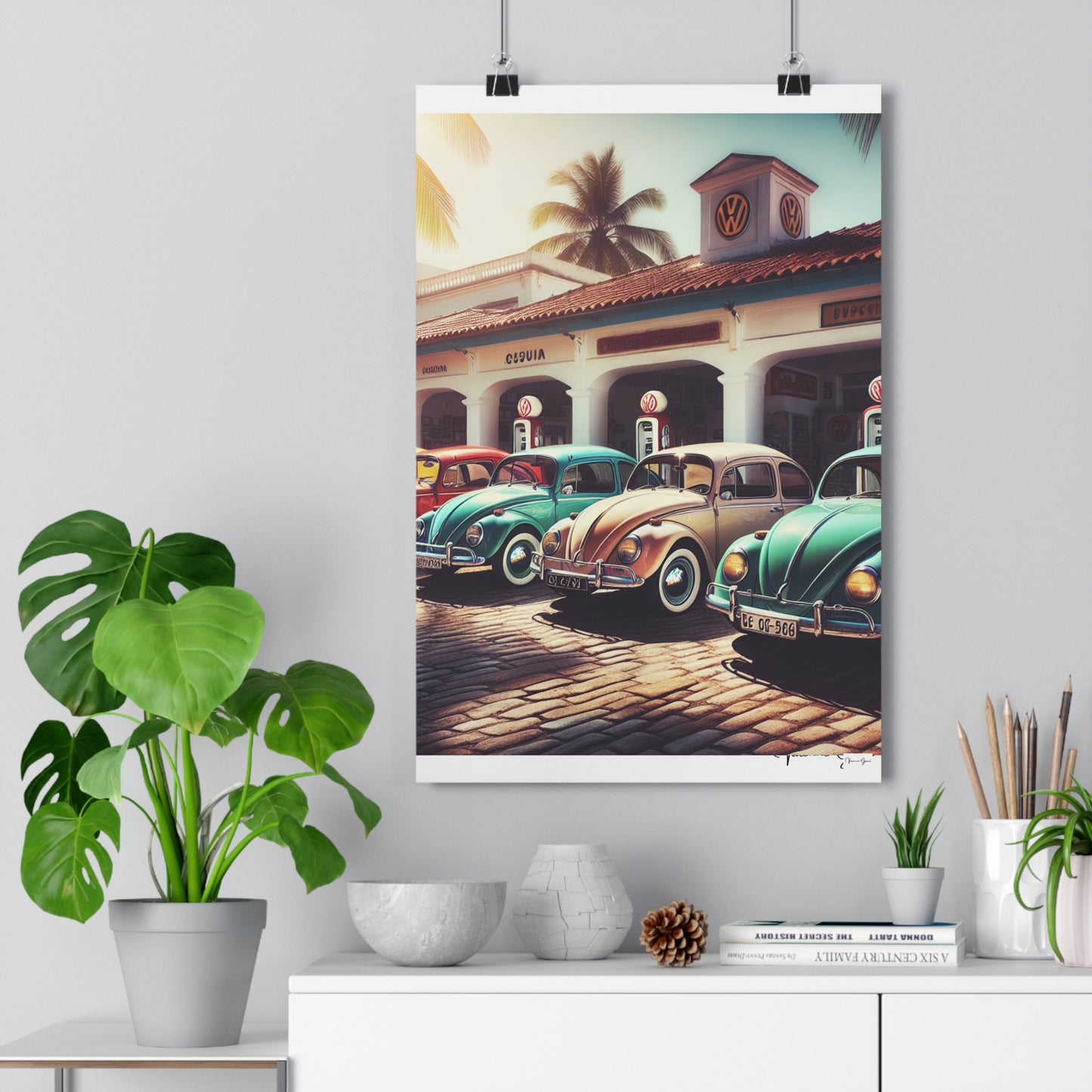 Giclée Art Print - VW BUG - Vivienne Grace