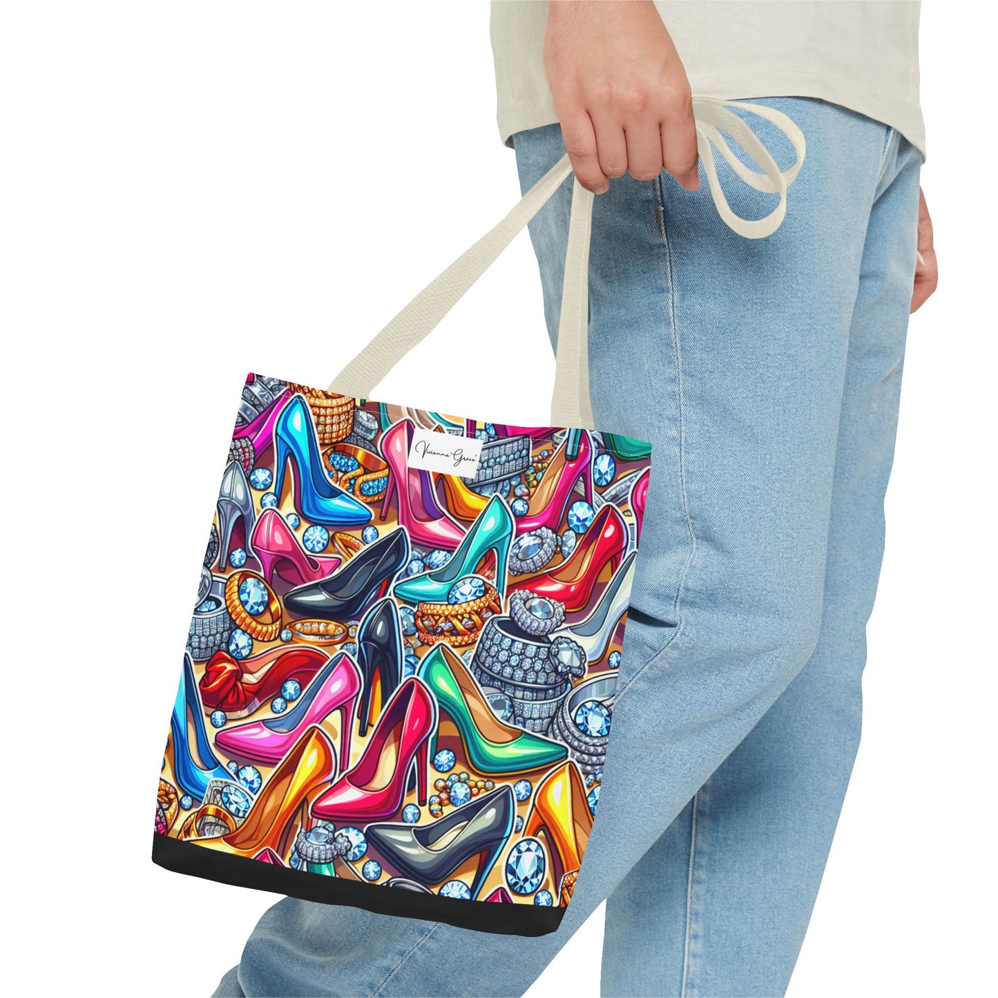 Tote Bag - STILETTO HEELS - Vivienne Grace