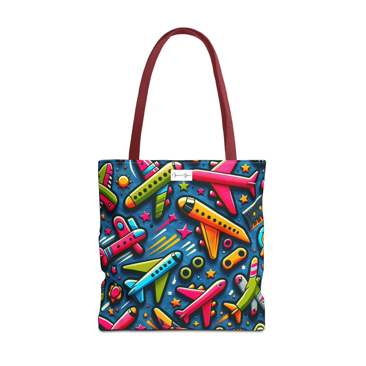 Tote Bag - AIRPLANES - Vivienne Grace