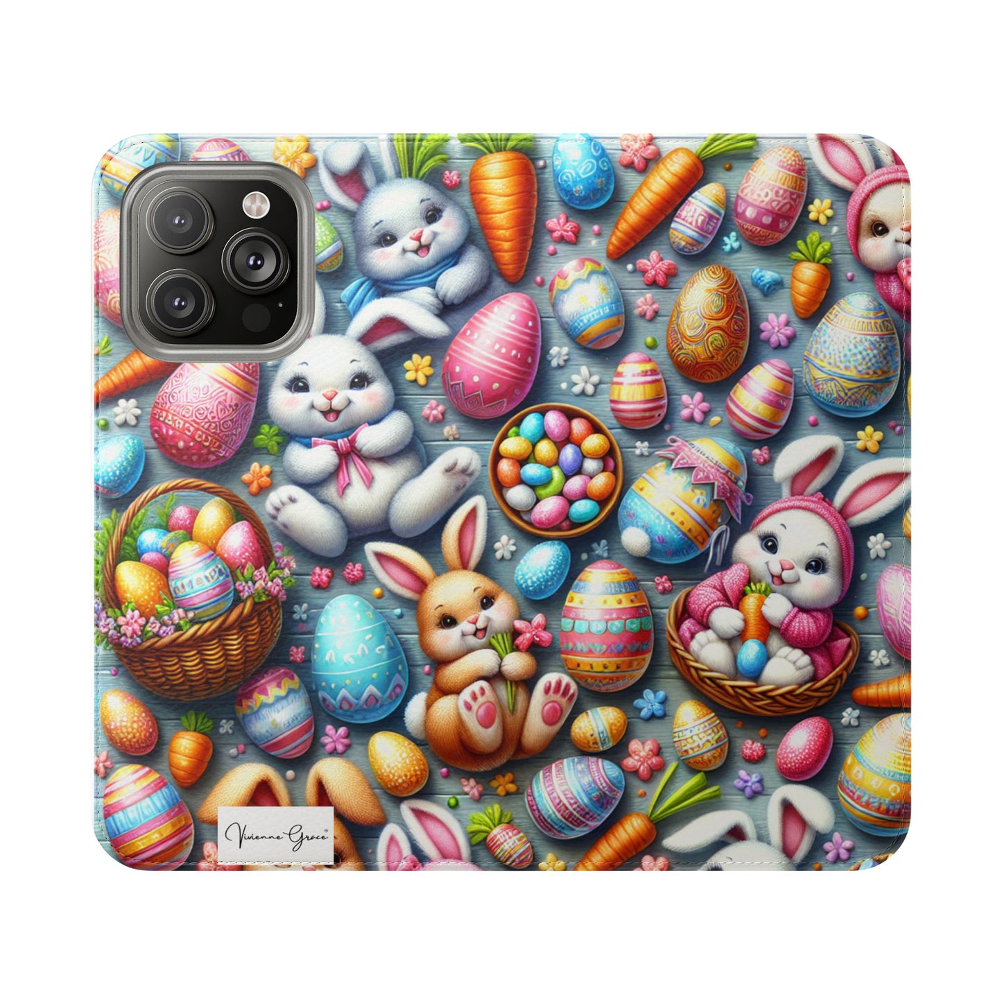 IPhone - Flip Case - BABY BUNNIES