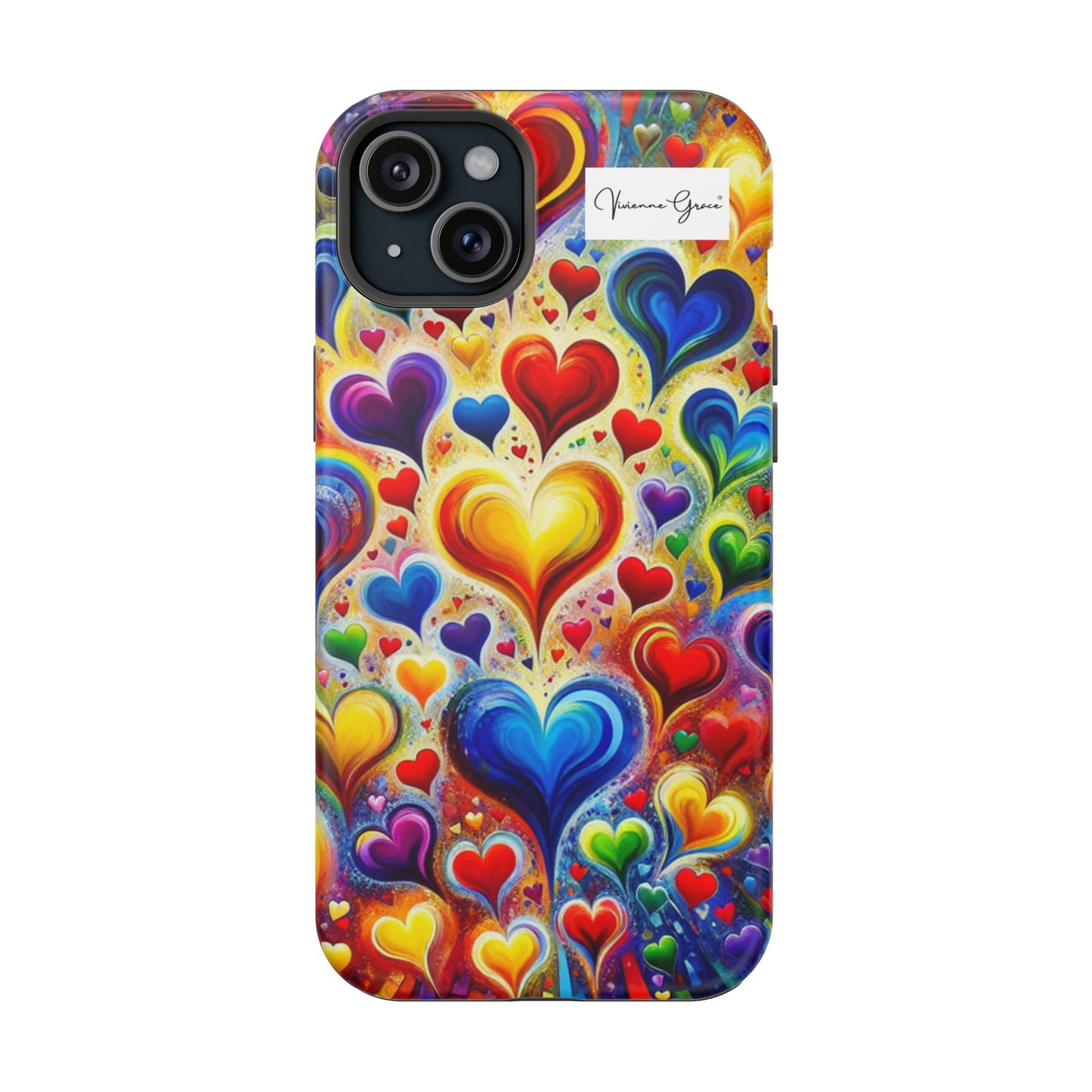 IPhone - Impact-Resistant Case - BRIGHT HEARTS - Vivienne Grace