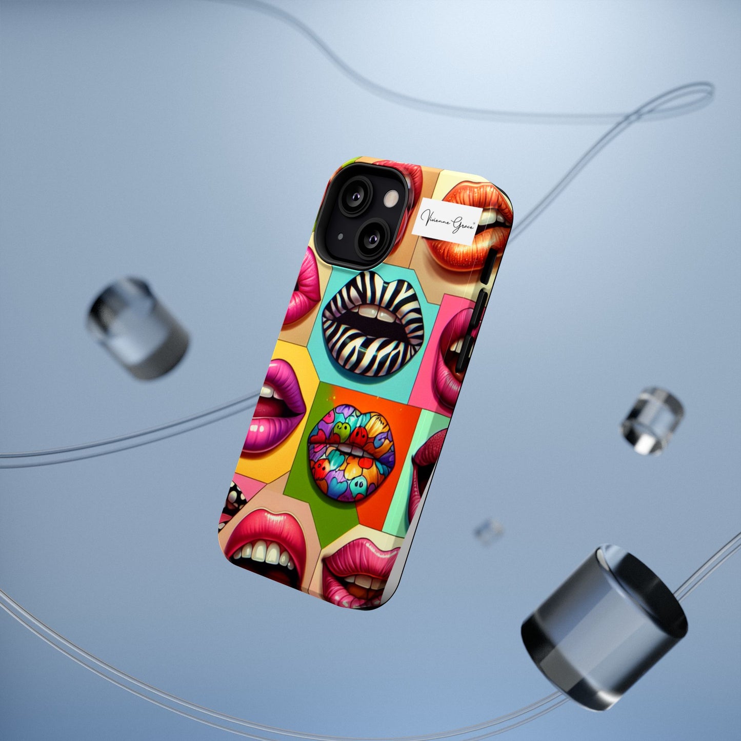 IPhone - Impact-Resistant Case - LIPS - Vivienne Grace