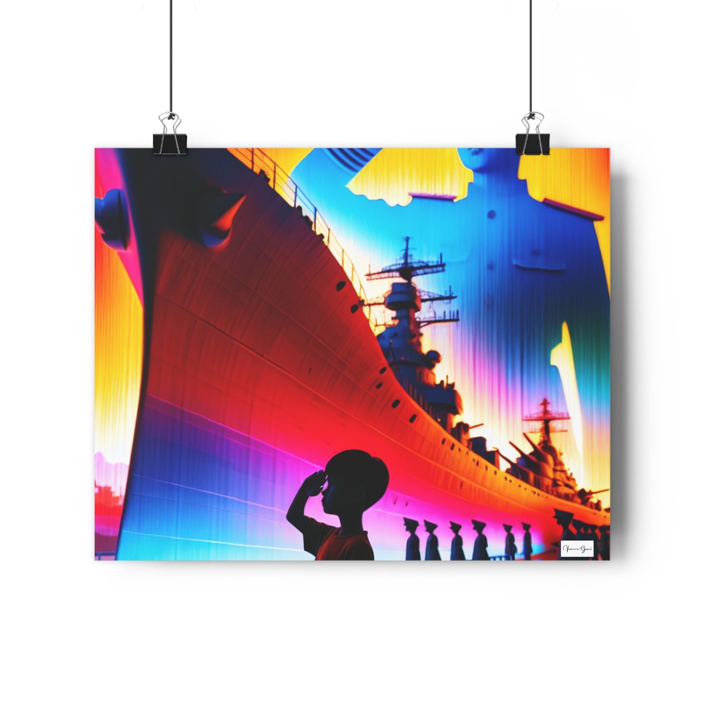 Giclée Art Print - Salute - Vivienne Grace