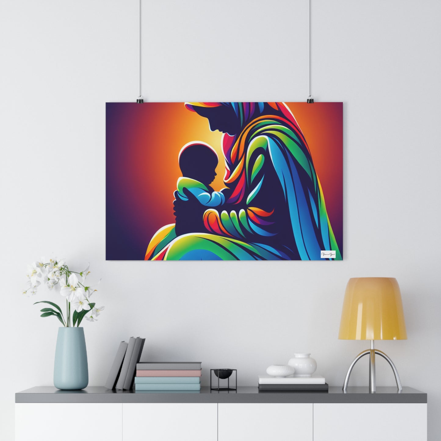 Giclée Art Print - Loving Mother - Vivienne Grace