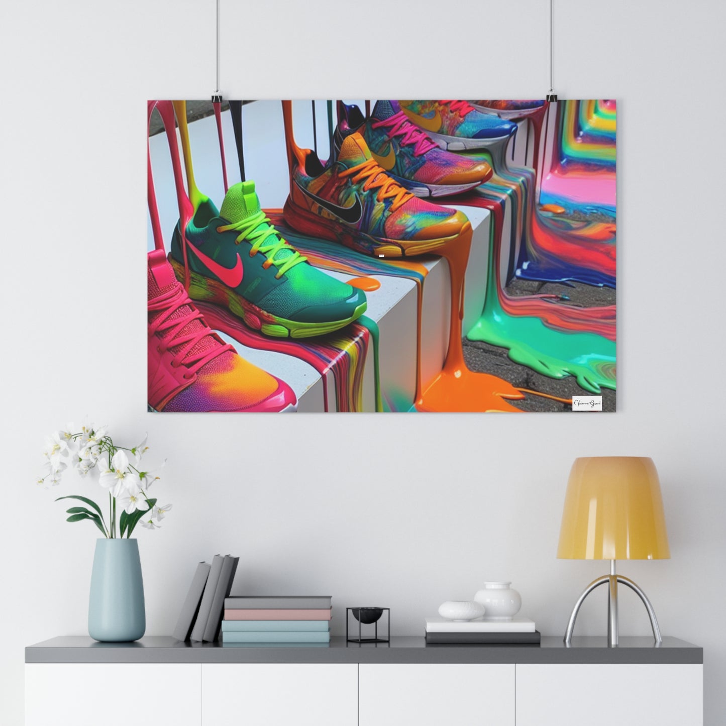 Giclée Art Print - Sneaker Fun - Vivienne Grace