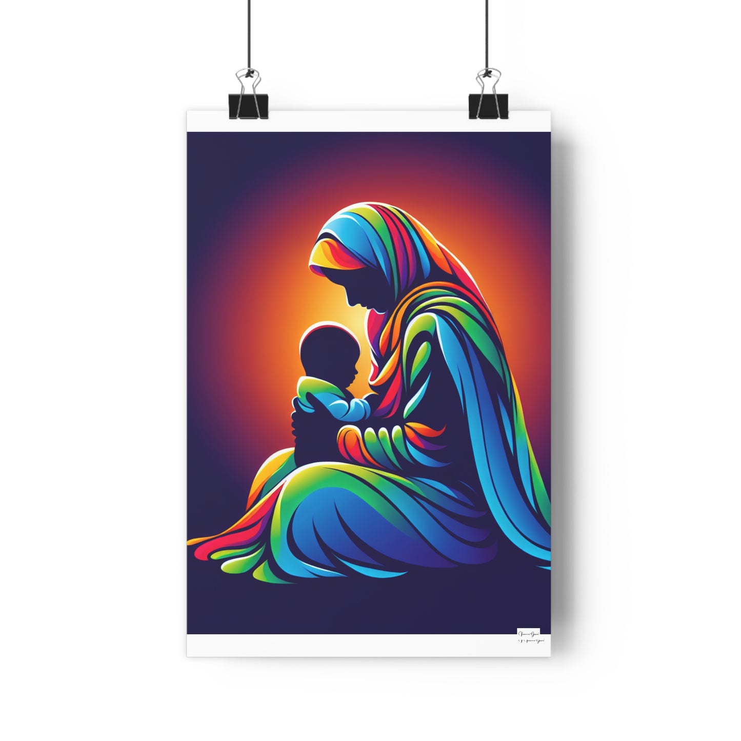 Giclée Art Print - Loving Mother - Vivienne Grace